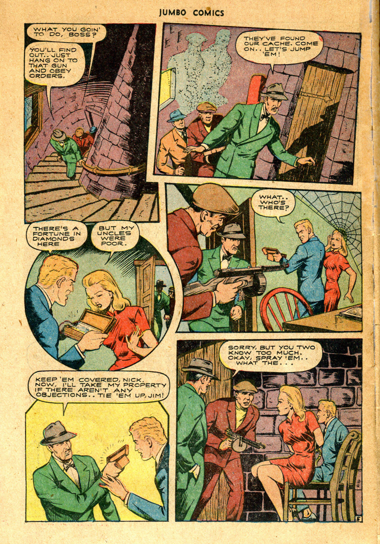 Read online Jumbo Comics comic -  Issue #70 - 38