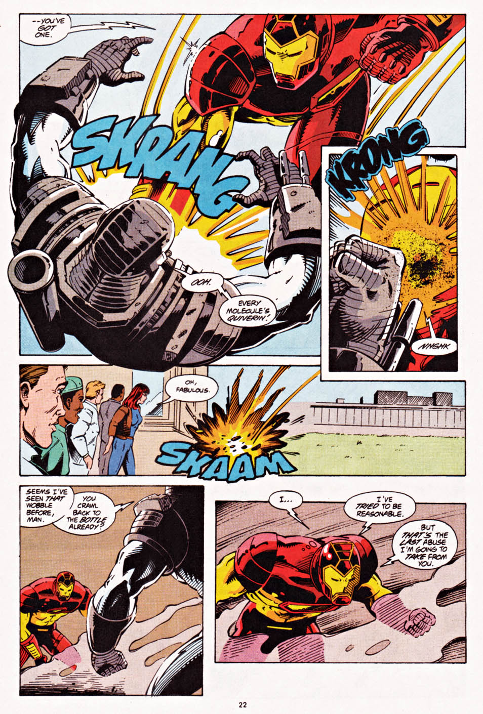 Read online War Machine (1994) comic -  Issue #8 - 18