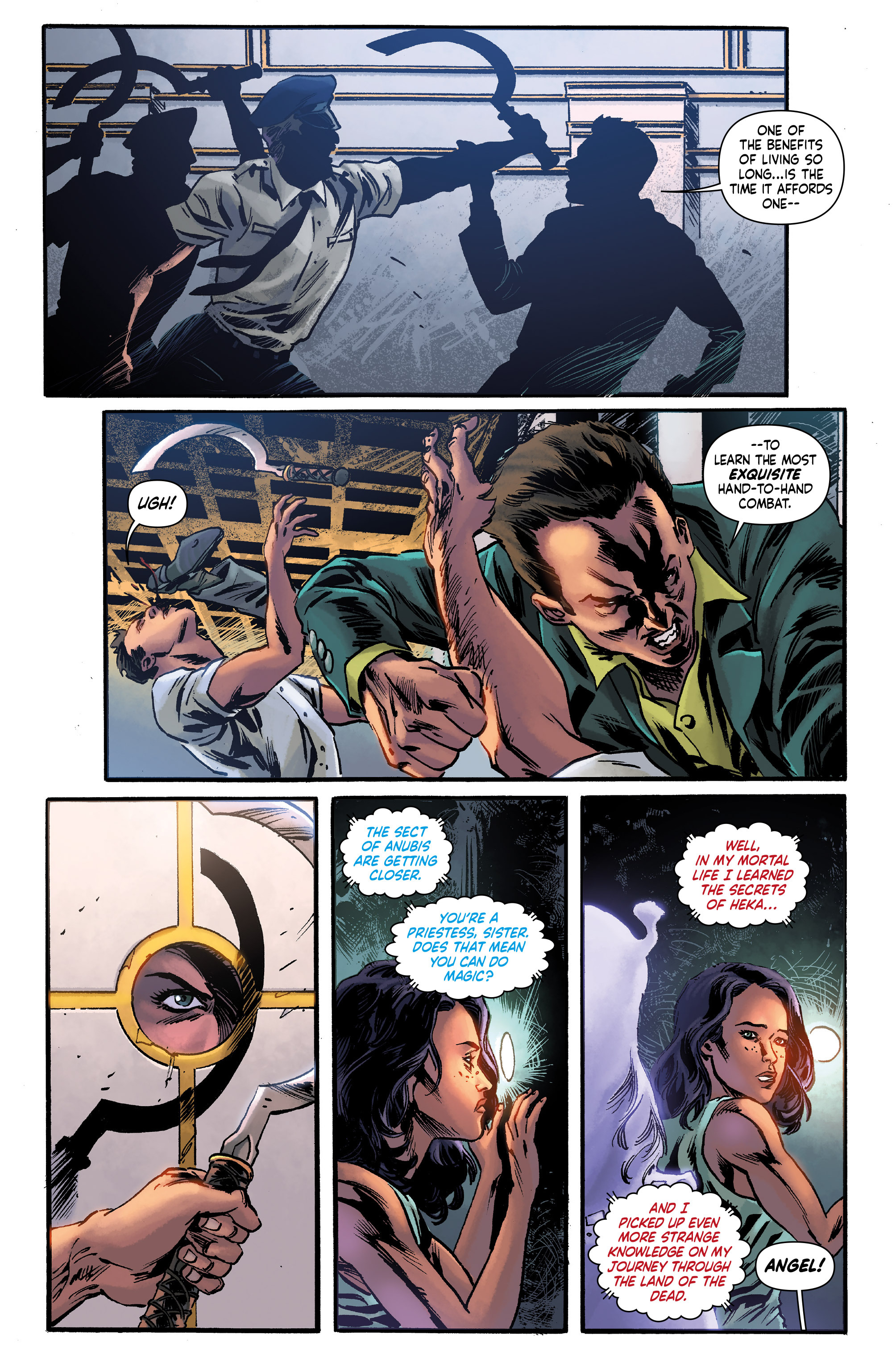 Read online The Mummy comic -  Issue #5 - 14