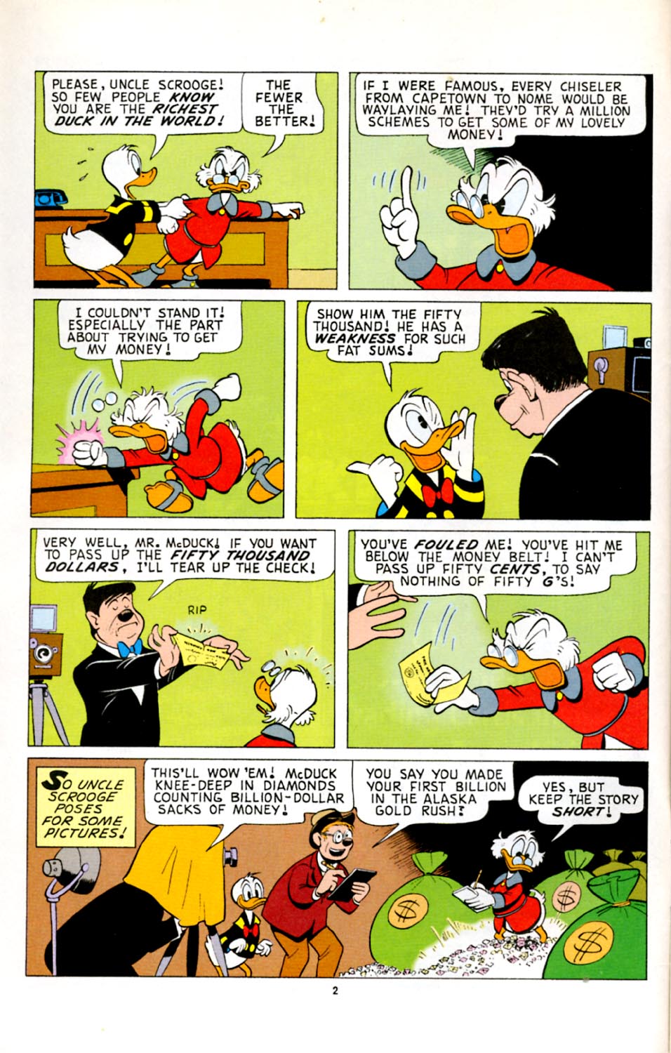 Read online Uncle Scrooge (1953) comic -  Issue #278 - 3