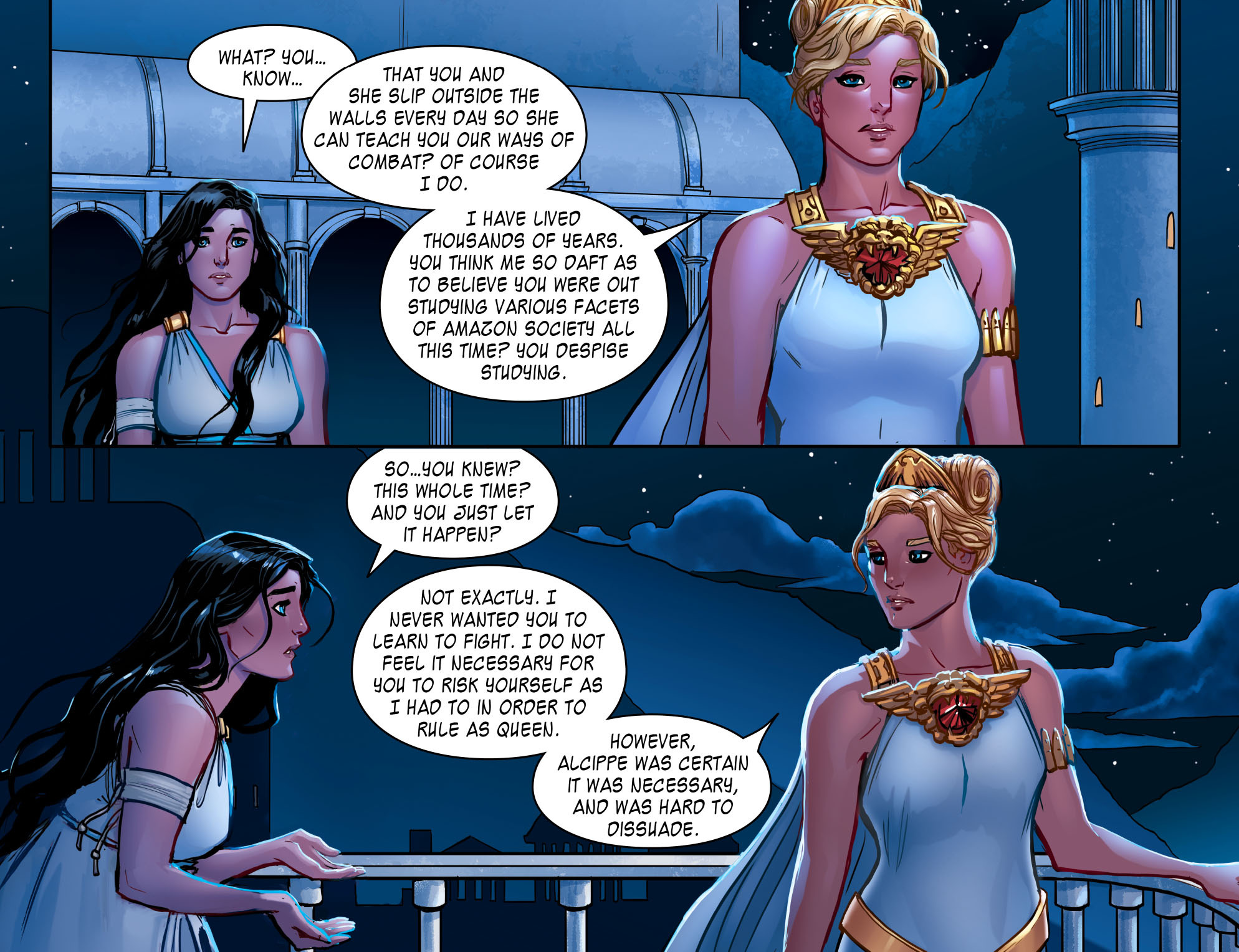 Read online The Legend of Wonder Woman (2015) comic -  Issue #5 - 15