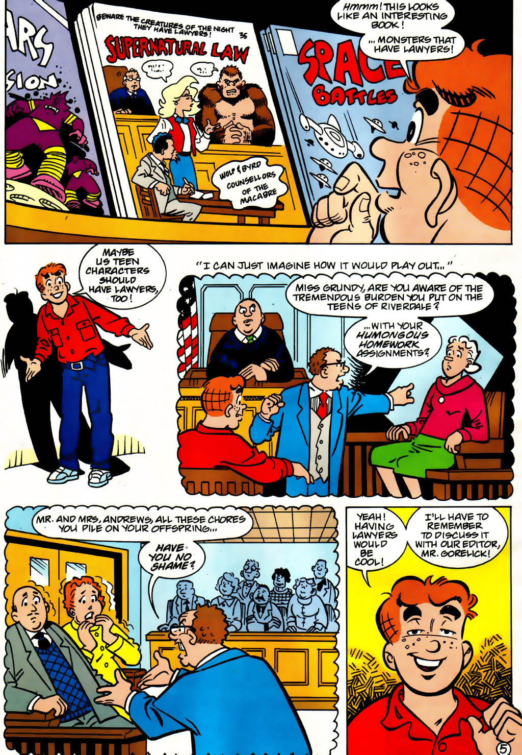 Read online Archie (1960) comic -  Issue #561 - 6