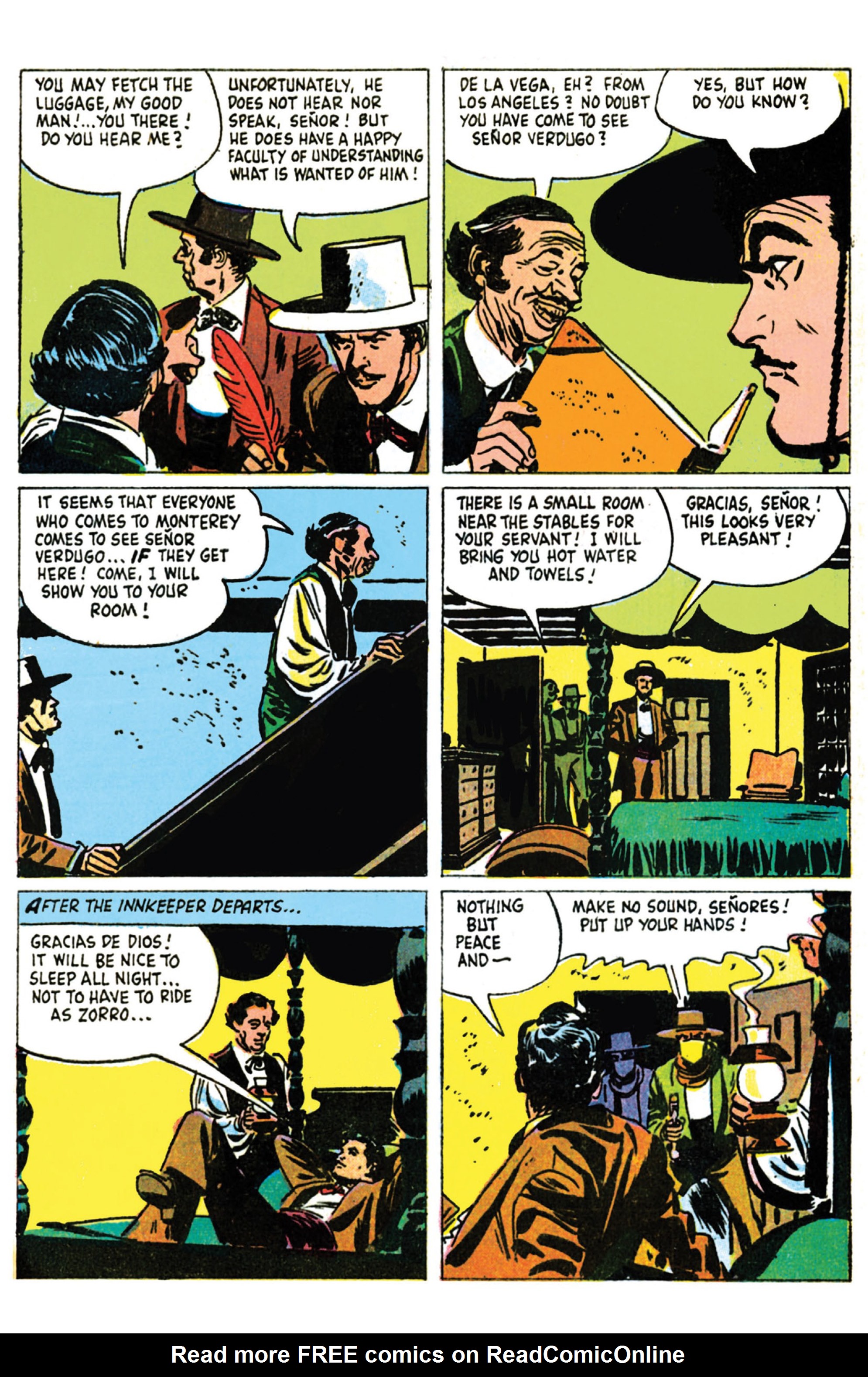 Read online Zorro Masters: Alex Toth comic -  Issue # Full - 4