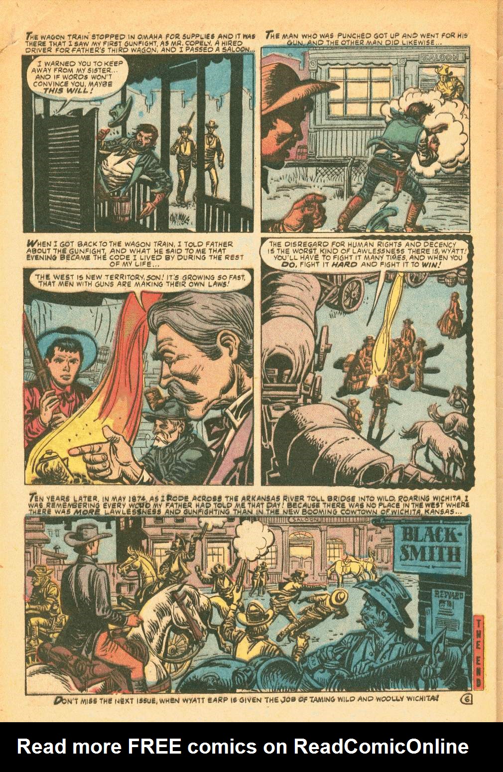 Read online Wyatt Earp comic -  Issue #1 - 32