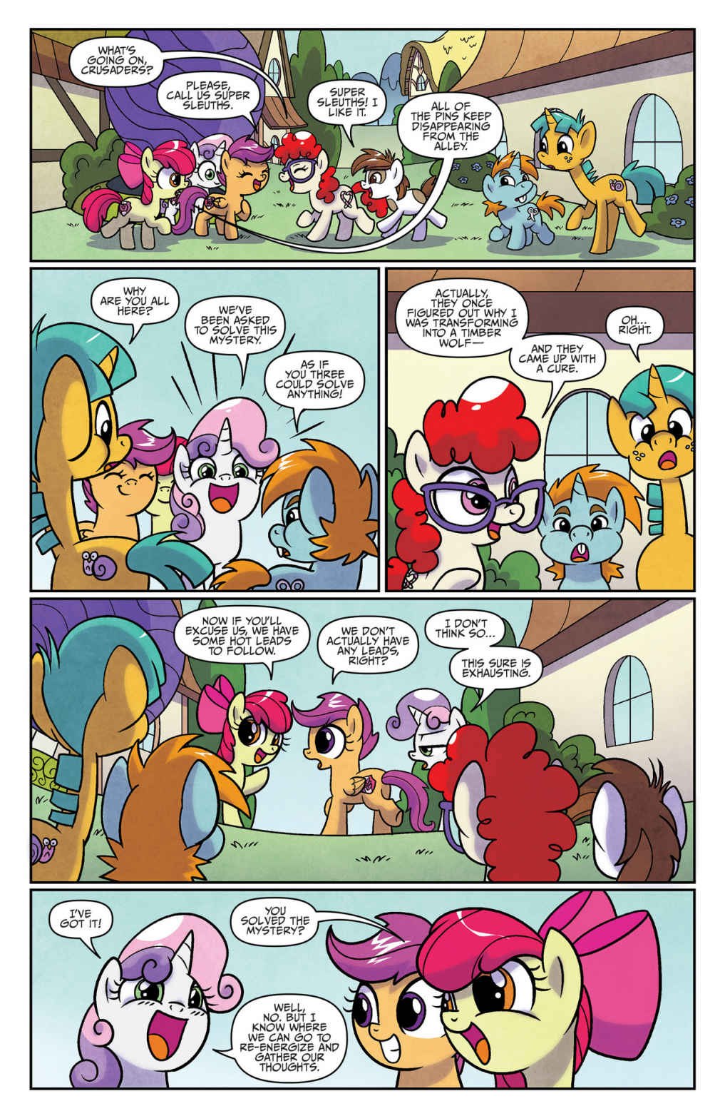 Read online My Little Pony: Ponyville Mysteries comic -  Issue #2 - 9