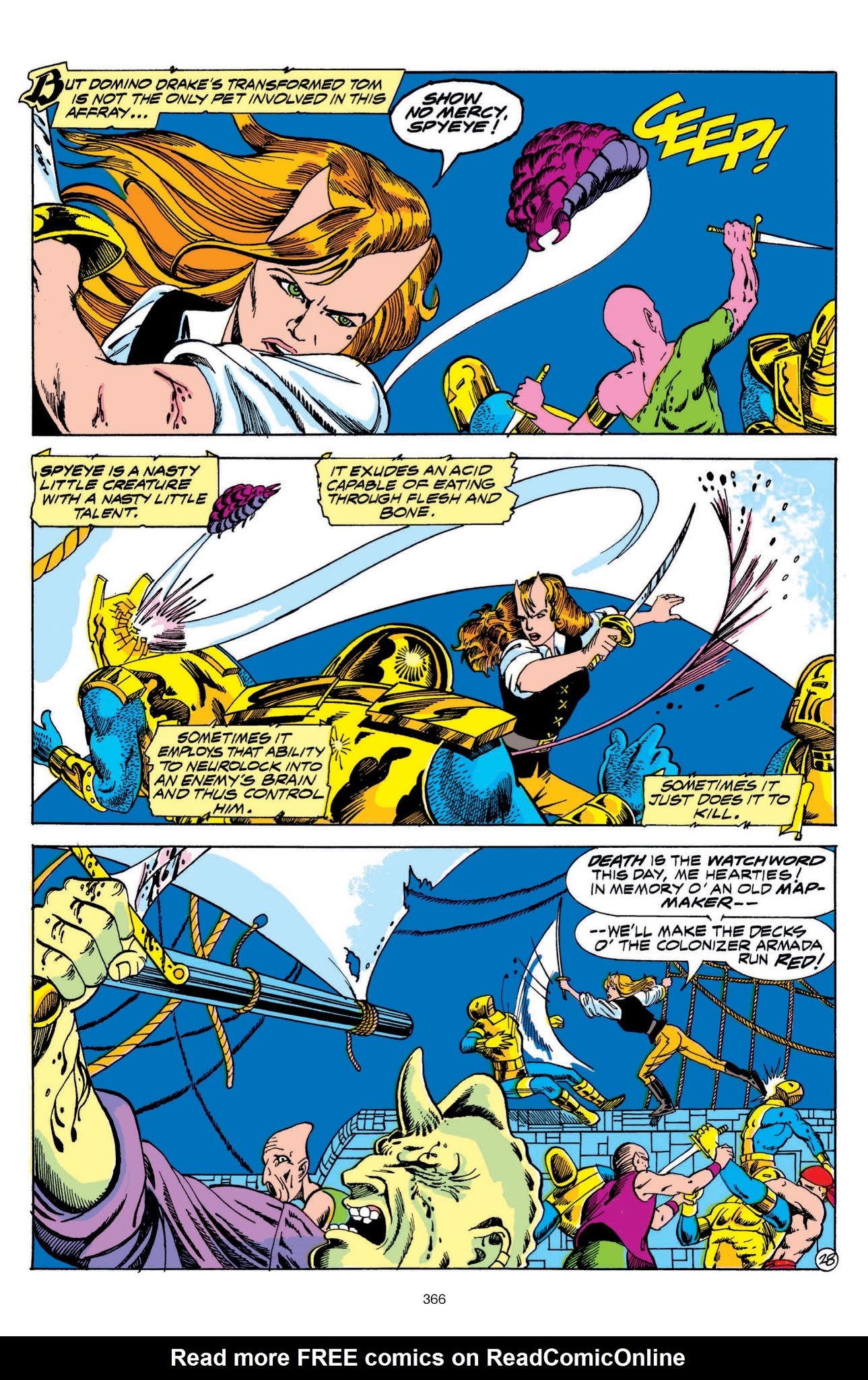 Read online Swords of the Swashbucklers comic -  Issue # TPB - 350