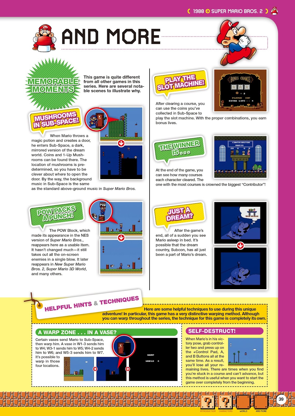 Super Mario Bros. Encyclopedia: The Official Guide to the First 30 Years issue TPB (Part 1) - Page 40
