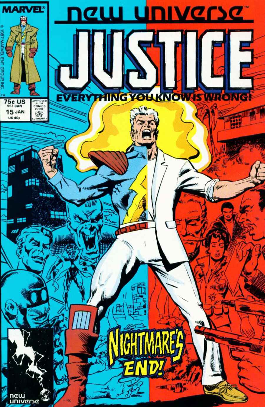 Read online Justice (1986) comic -  Issue #15 - 1