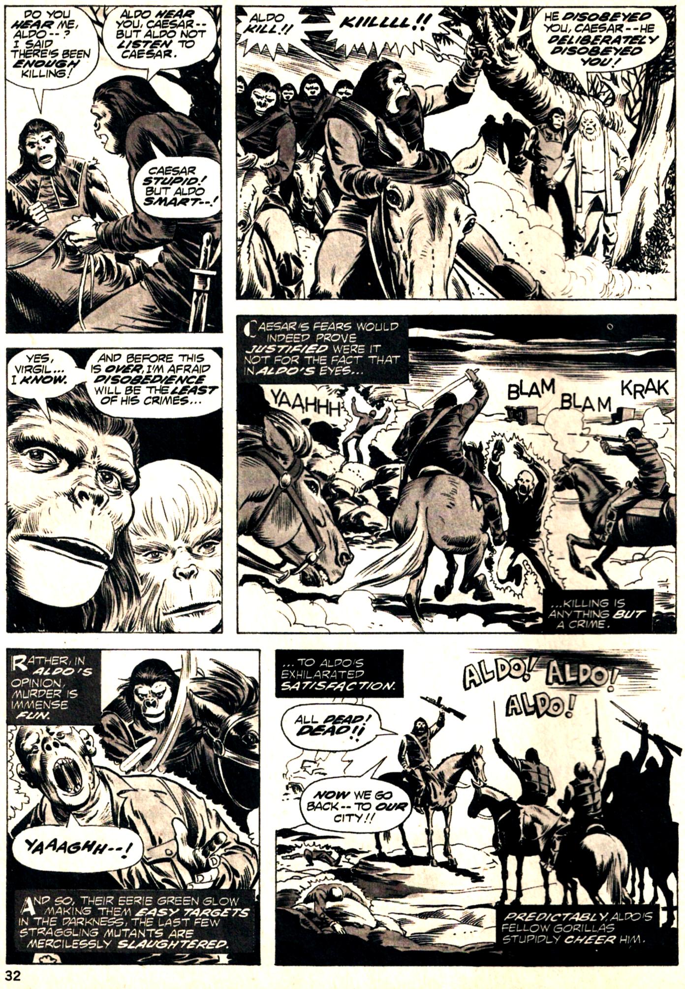 Read online Planet of the Apes comic -  Issue #28 - 31