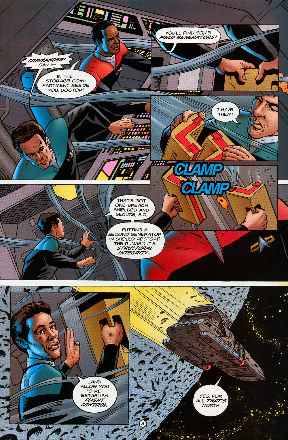 Read online Star Trek: Deep Space Nine (1993) comic -  Issue #19 - 5