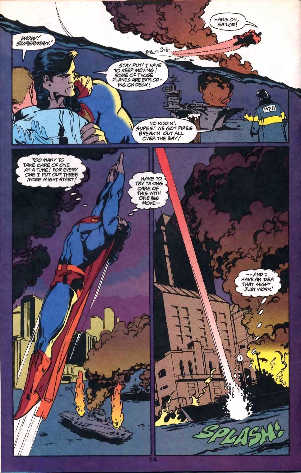 Read online Superman (1987) comic -  Issue #87 - 15