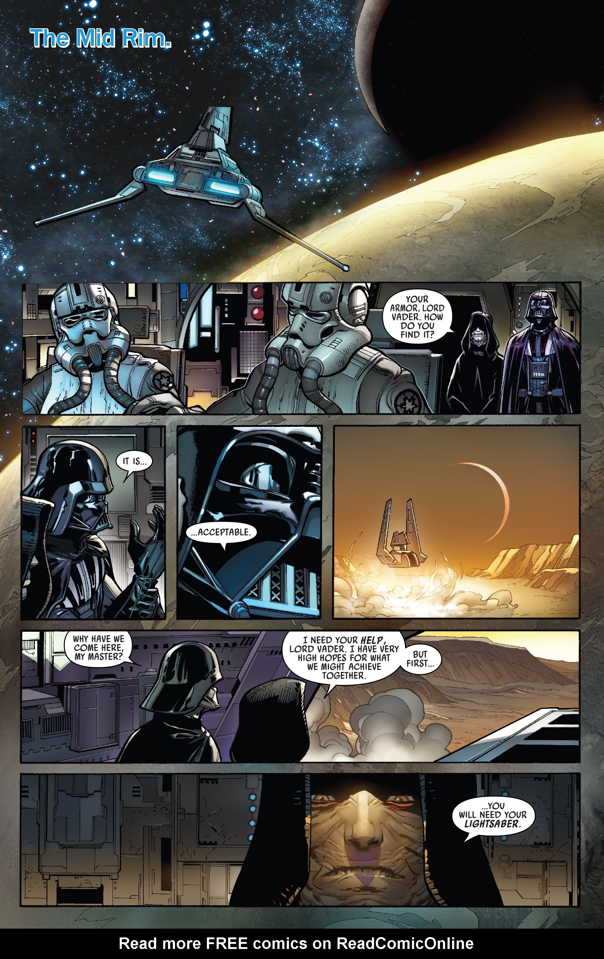 Read online Star Wars: Darth Vader by Charles Soule Omnibus comic -  Issue # TPB (Part 1) - 19