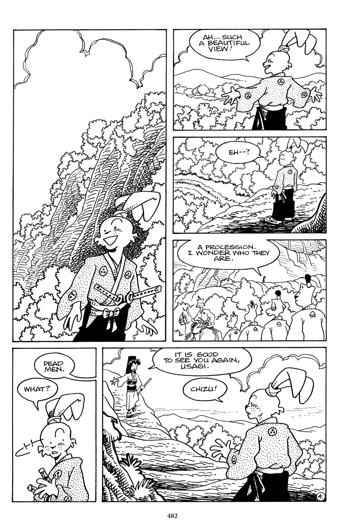Read online The Usagi Yojimbo Saga comic -  Issue # TPB 6 - 479