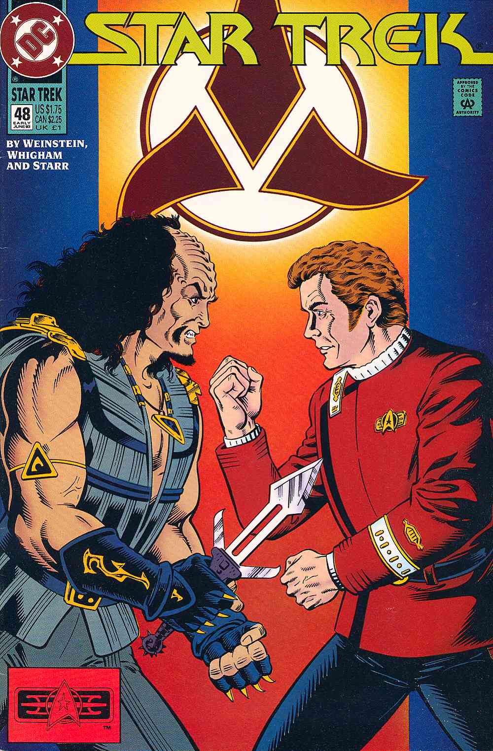 Read online Star Trek (1989) comic -  Issue #48 - 1