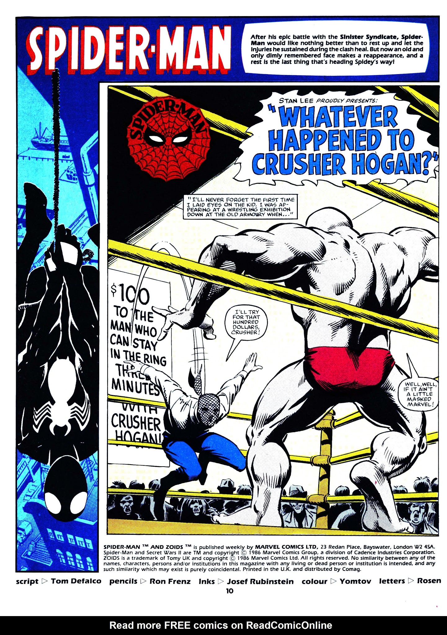 Read online Spider-Man and Zoids comic -  Issue #50 - 10