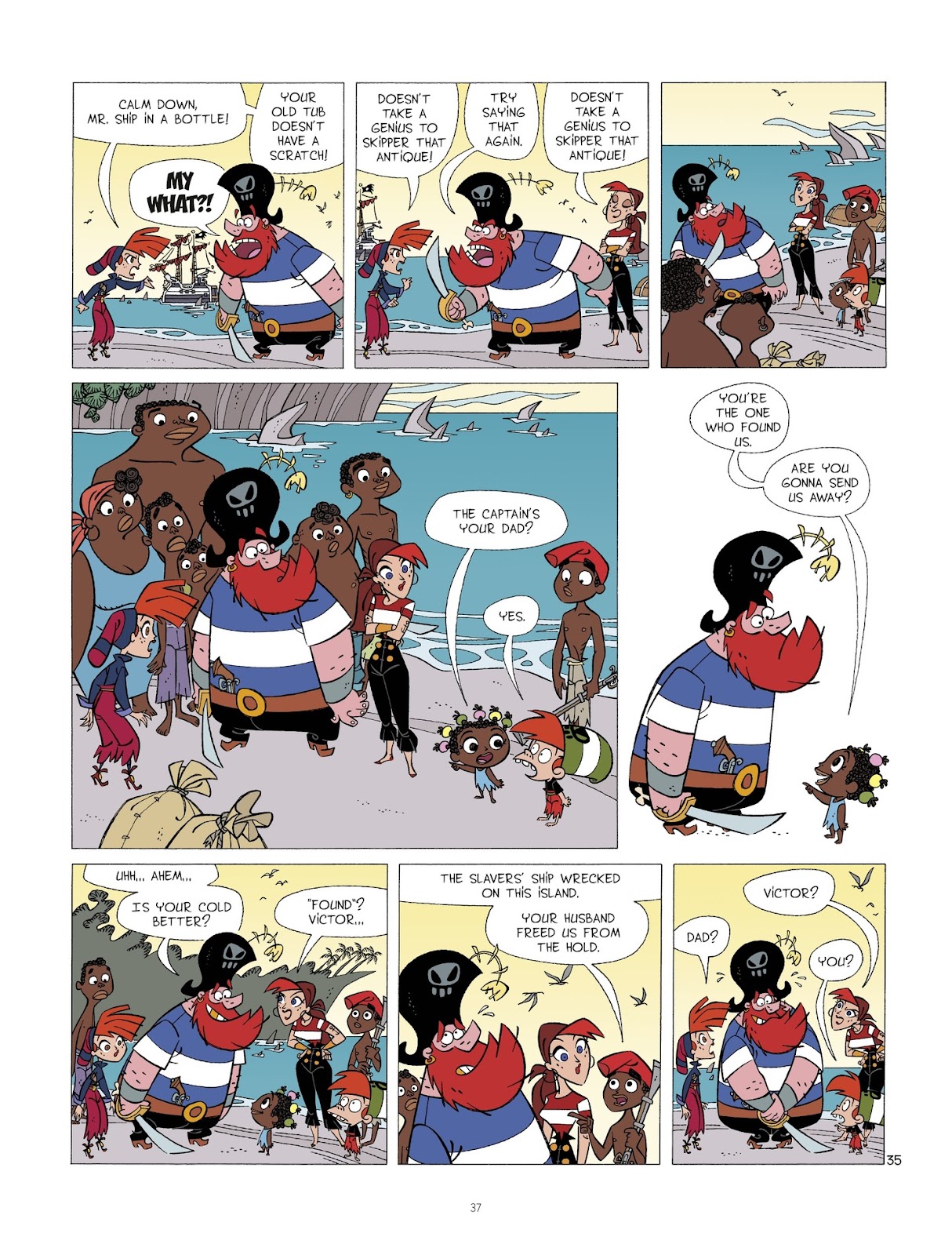Read online Pirate Family comic -  Issue #1 - 37