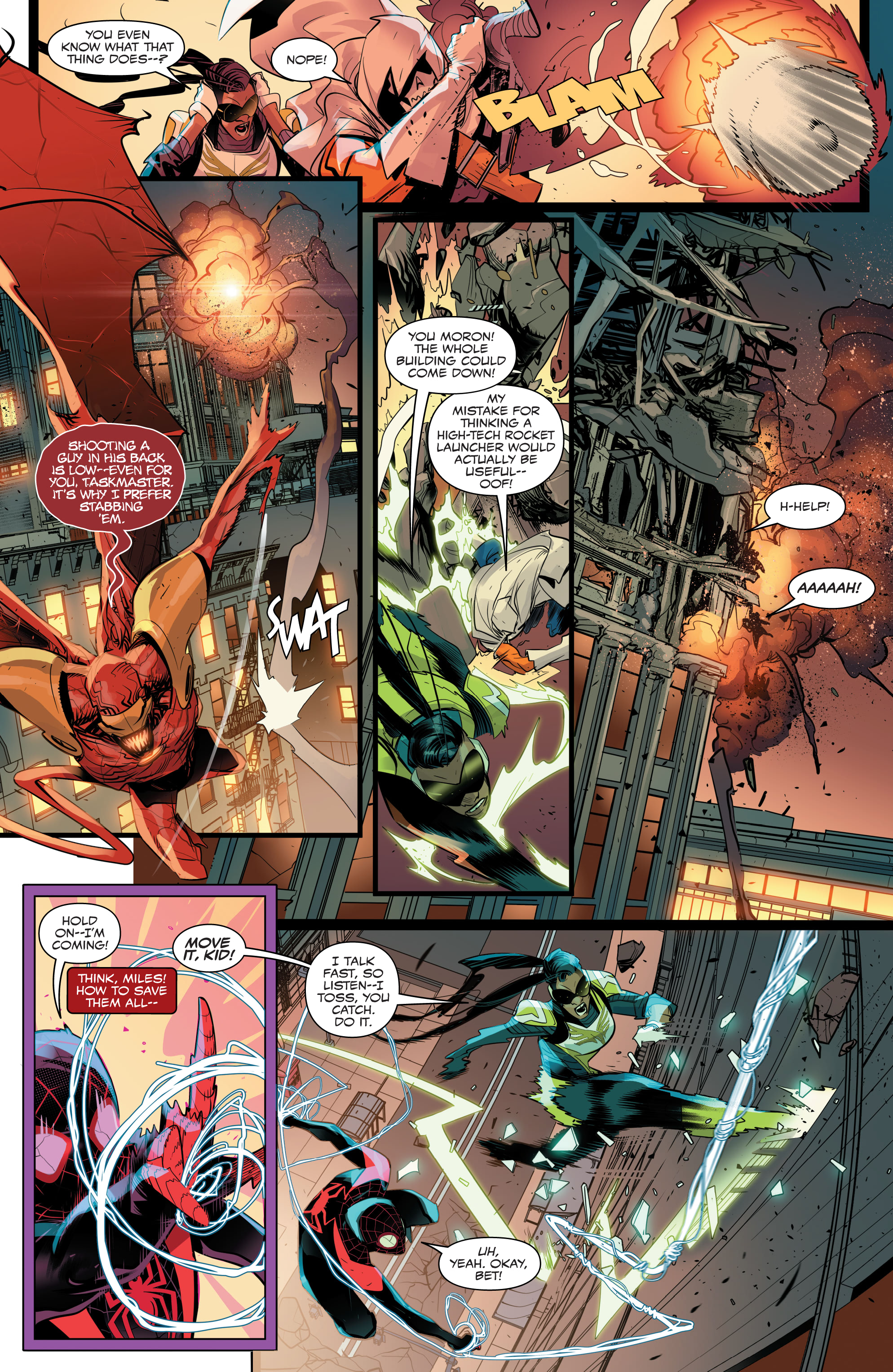 Read online Miles Morales: Spider-Man (2022) comic -  Issue #7 - 8