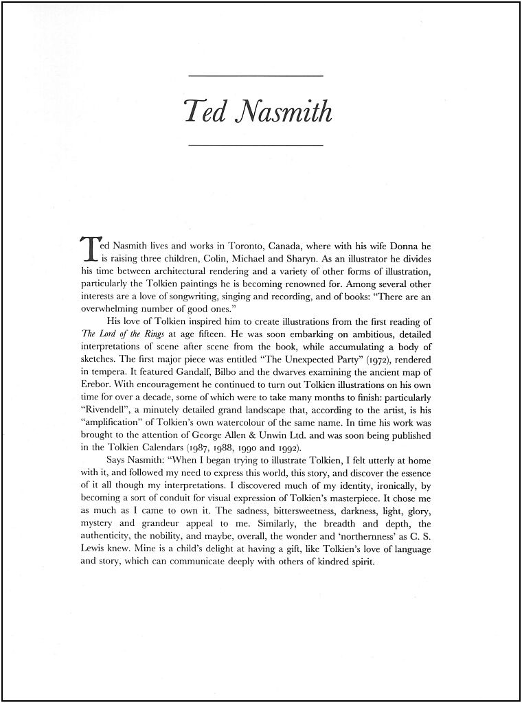 Read online Tolkien's World - Paintings of Middle-Earth comic -  Issue # TPB (Part 2) - 38