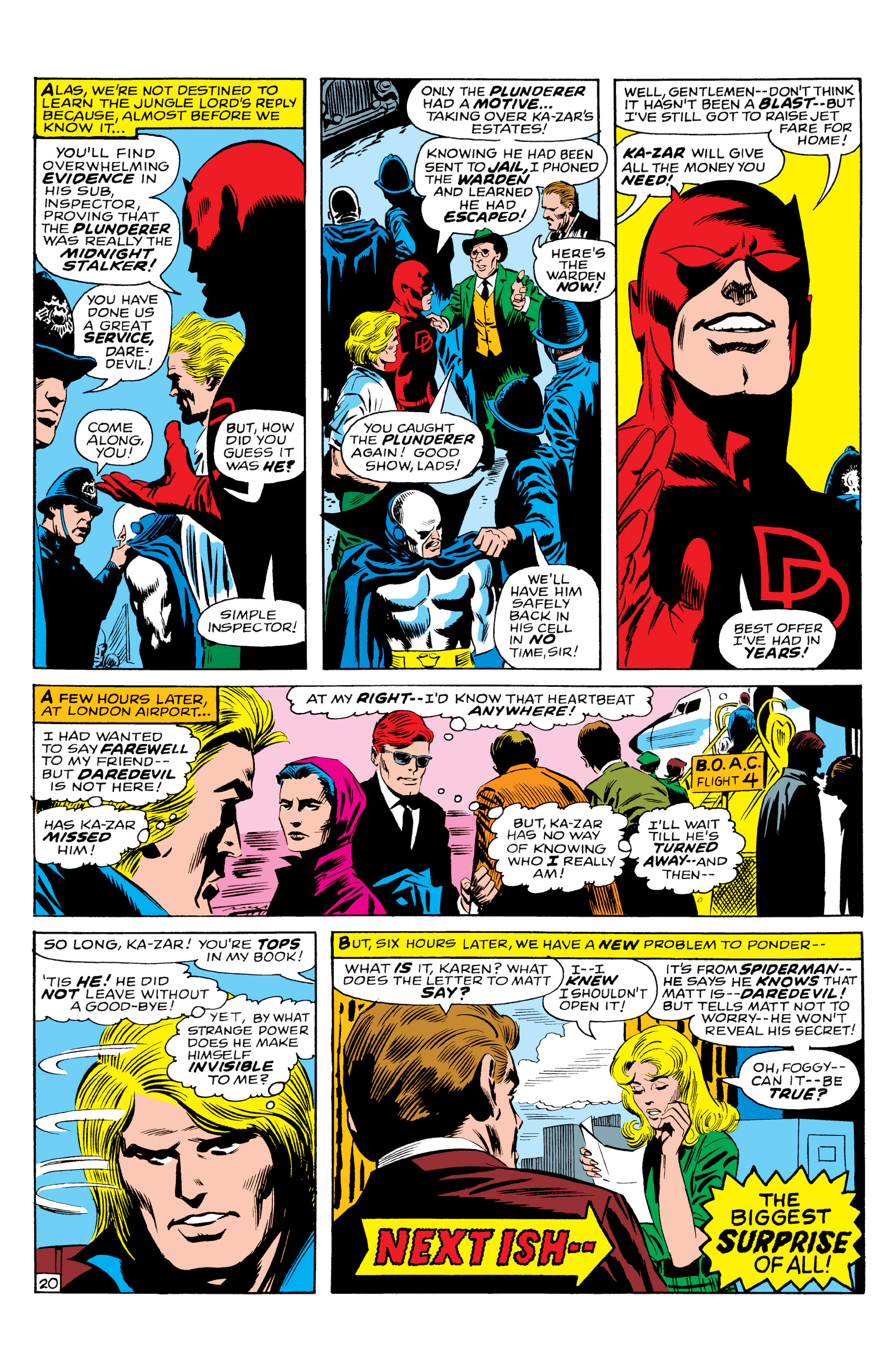Read online Marvel Masterworks: Daredevil comic -  Issue # TPB 3 (Part 1) - 68