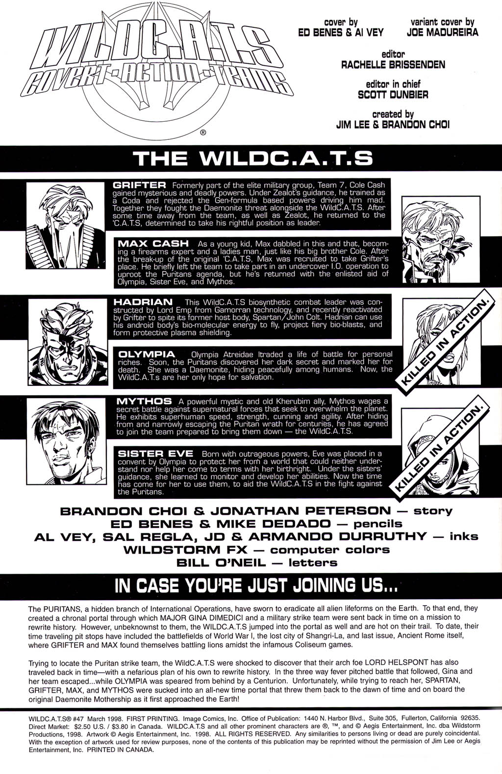 Read online WildC.A.T.s: Covert Action Teams comic -  Issue #47 - 2