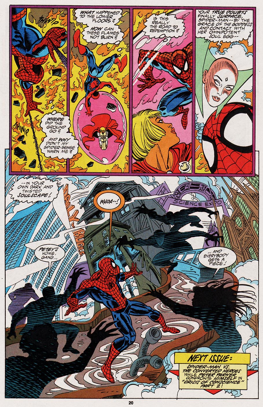 Read online Web of Spider-Man (1985) comic -  Issue #104 - 16