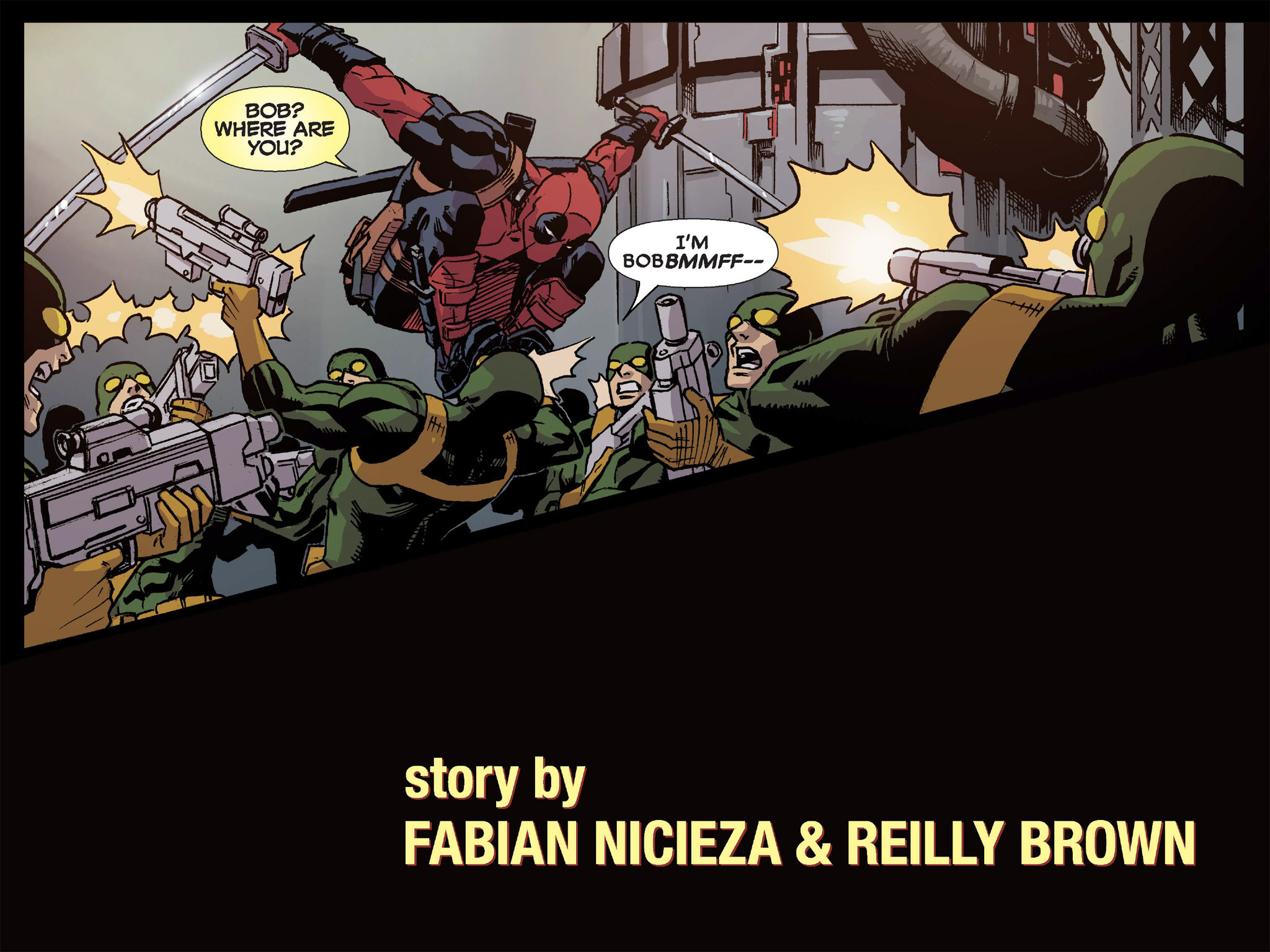 Read online Deadpool & Cable: Split Second Infinite Comic comic -  Issue #1 - 8