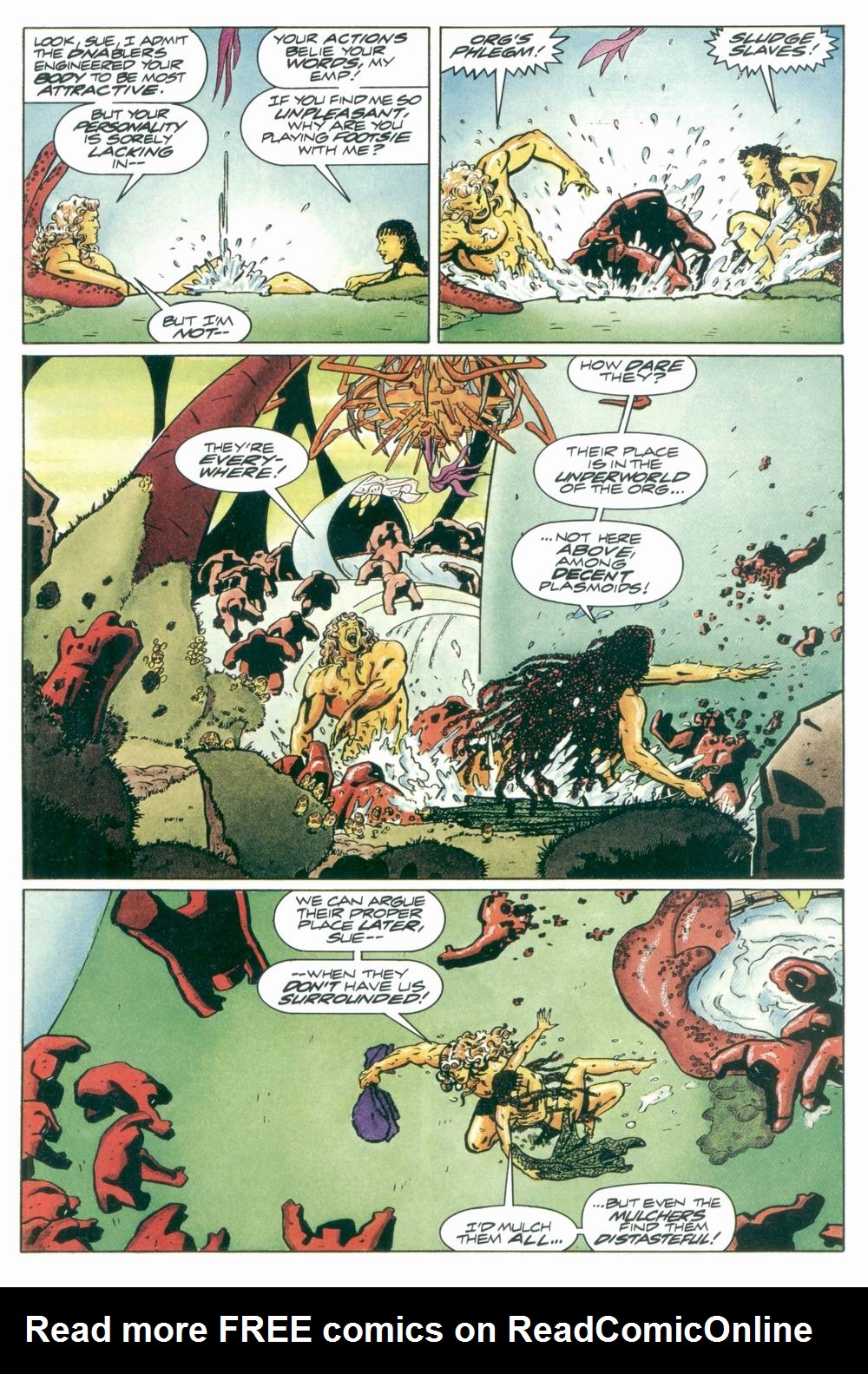 Read online Warriors of Plasm comic -  Issue #5 - 4
