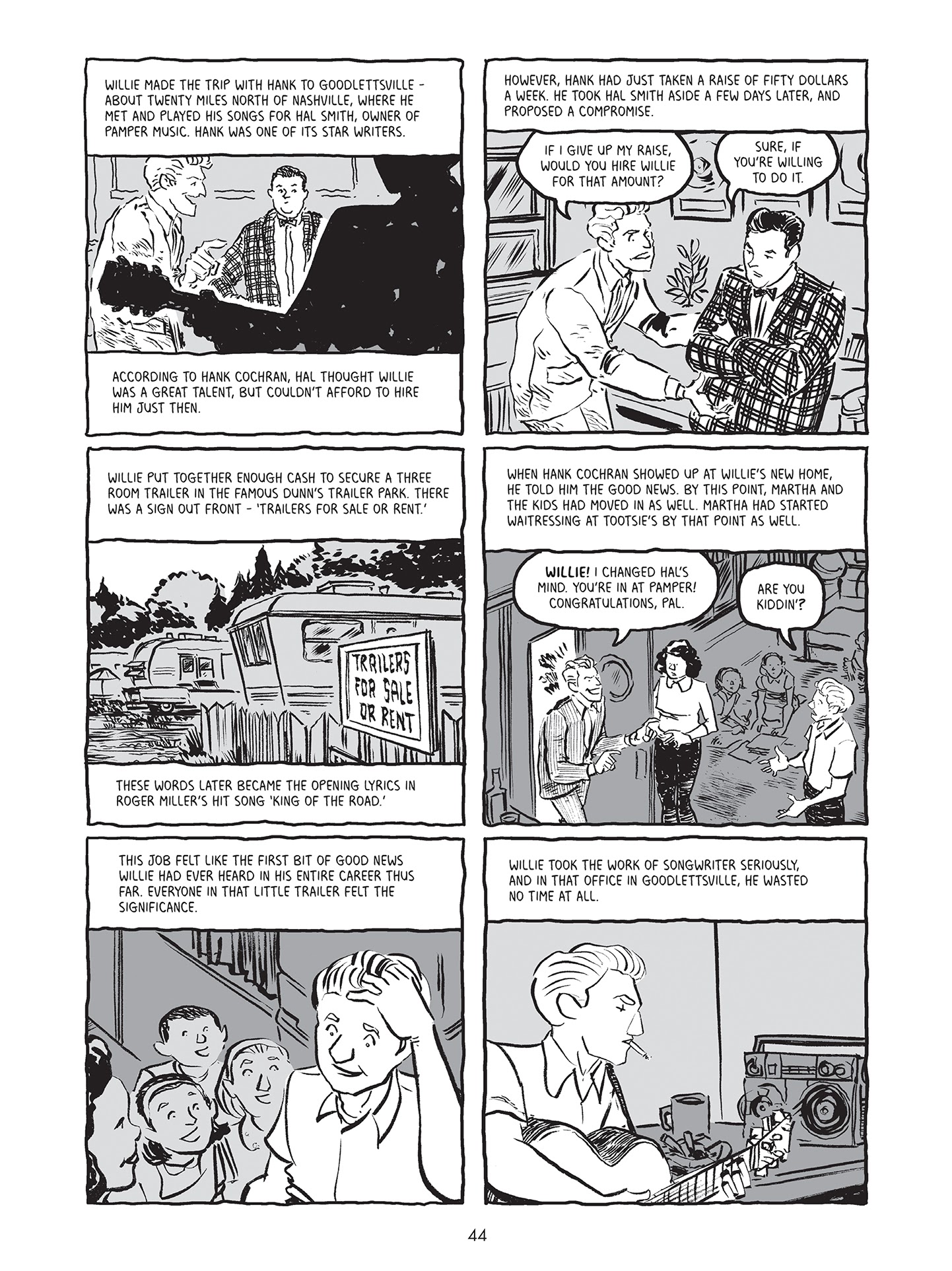 Read online Willie Nelson: A Graphic History comic -  Issue # TPB - 42