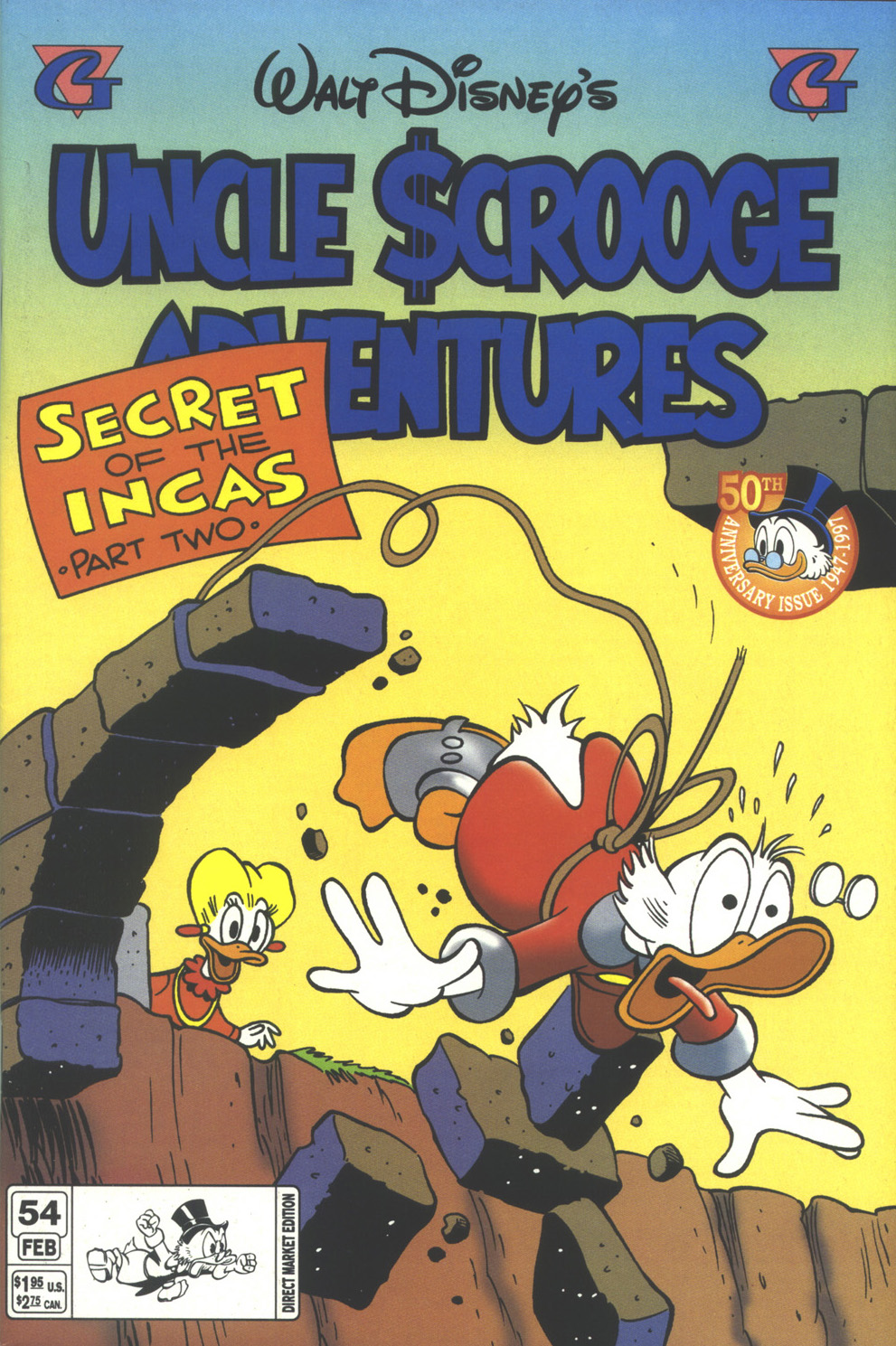 Read online Walt Disney's Uncle Scrooge Adventures comic -  Issue #54 - 2