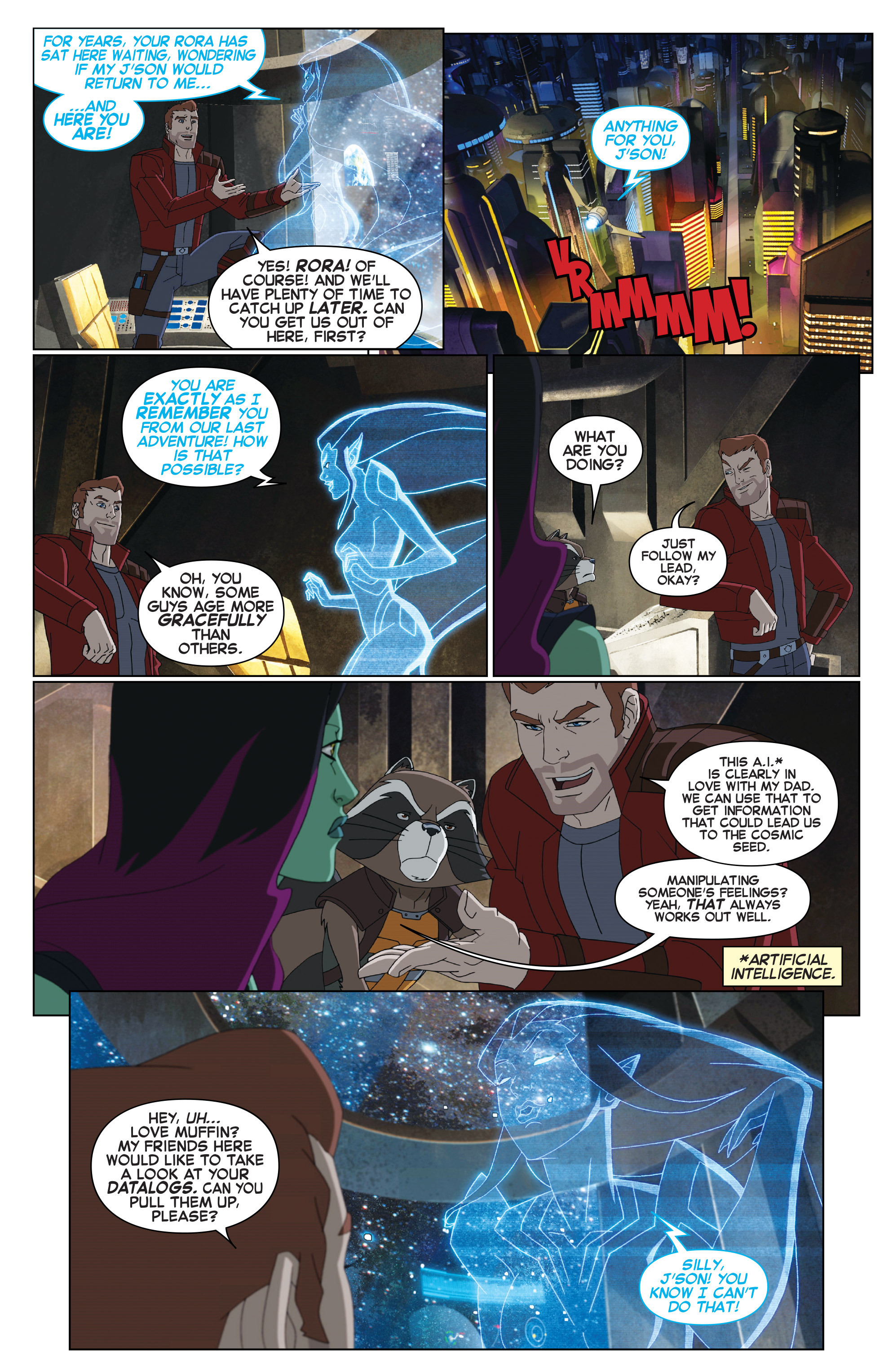 Read online Marvel Universe Guardians of the Galaxy [II] comic -  Issue #18 - 5