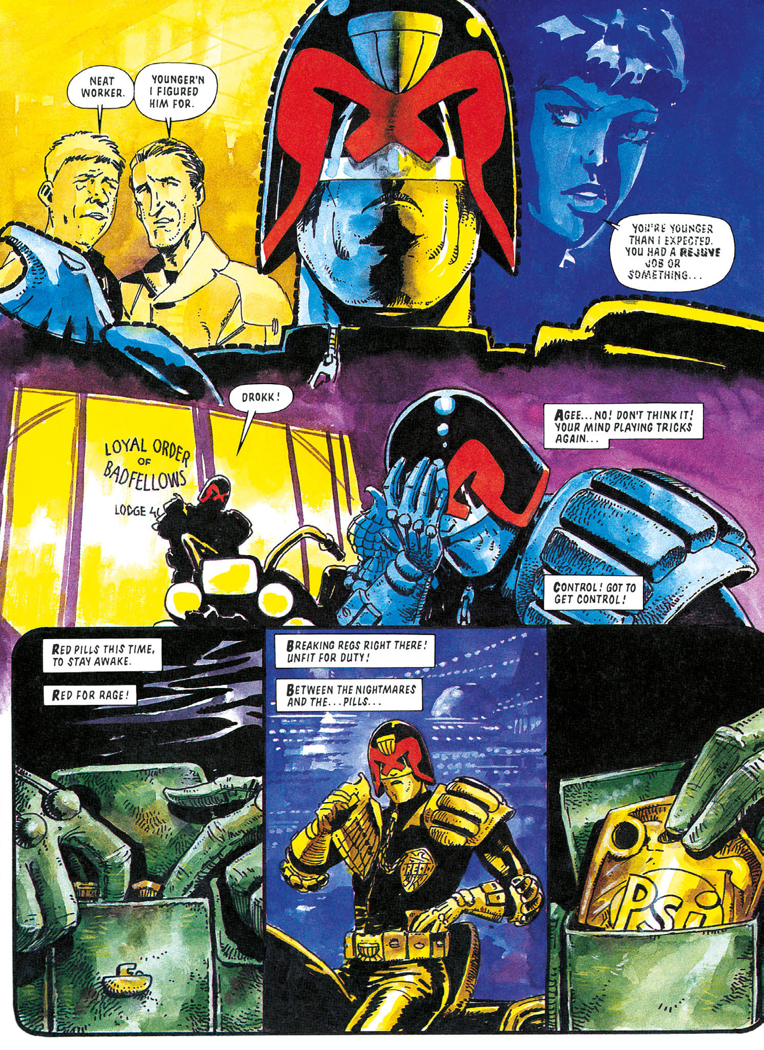 Read online Essential Judge Dredd: Necropolis comic -  Issue # TPB (Part 1) - 87