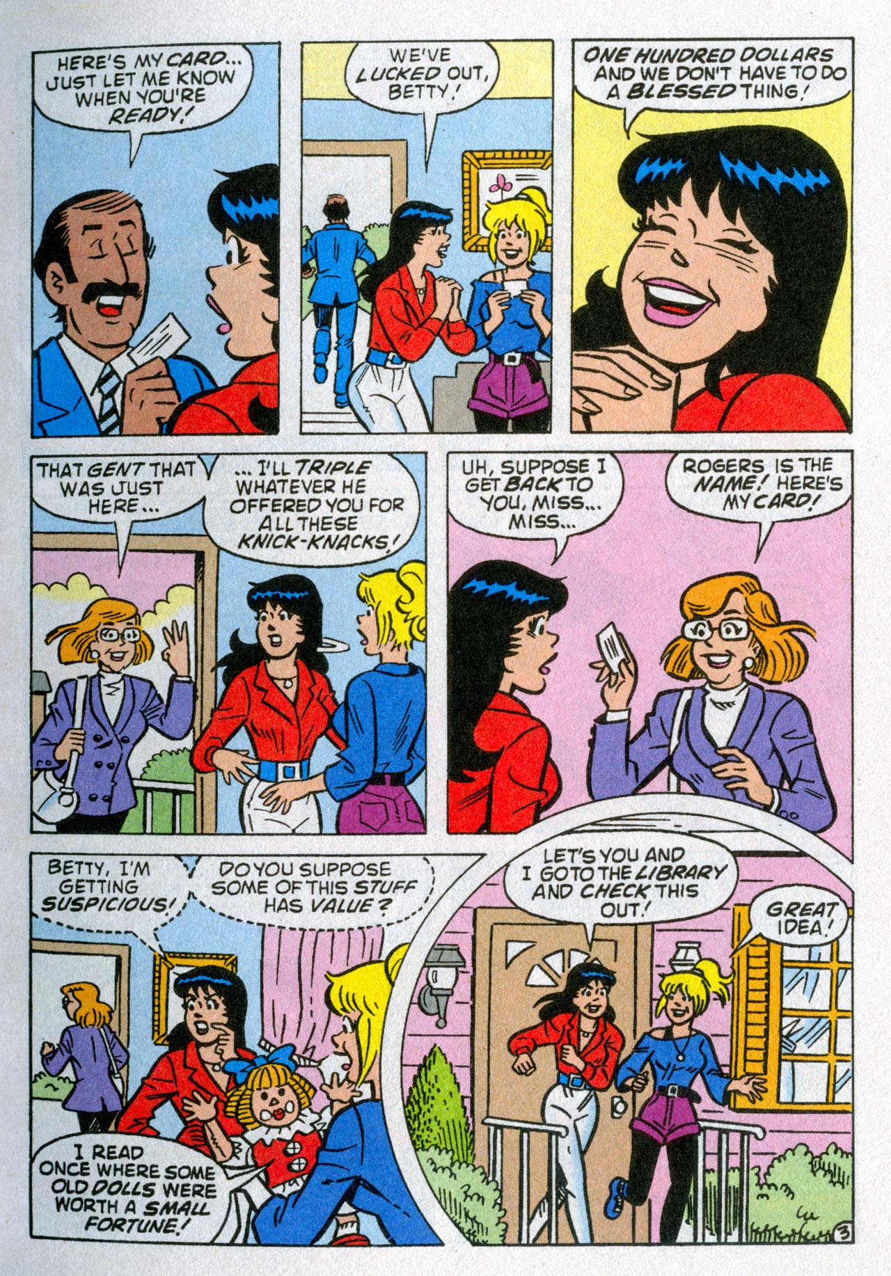 Read online Betty and Veronica Double Digest comic -  Issue #242 - 197