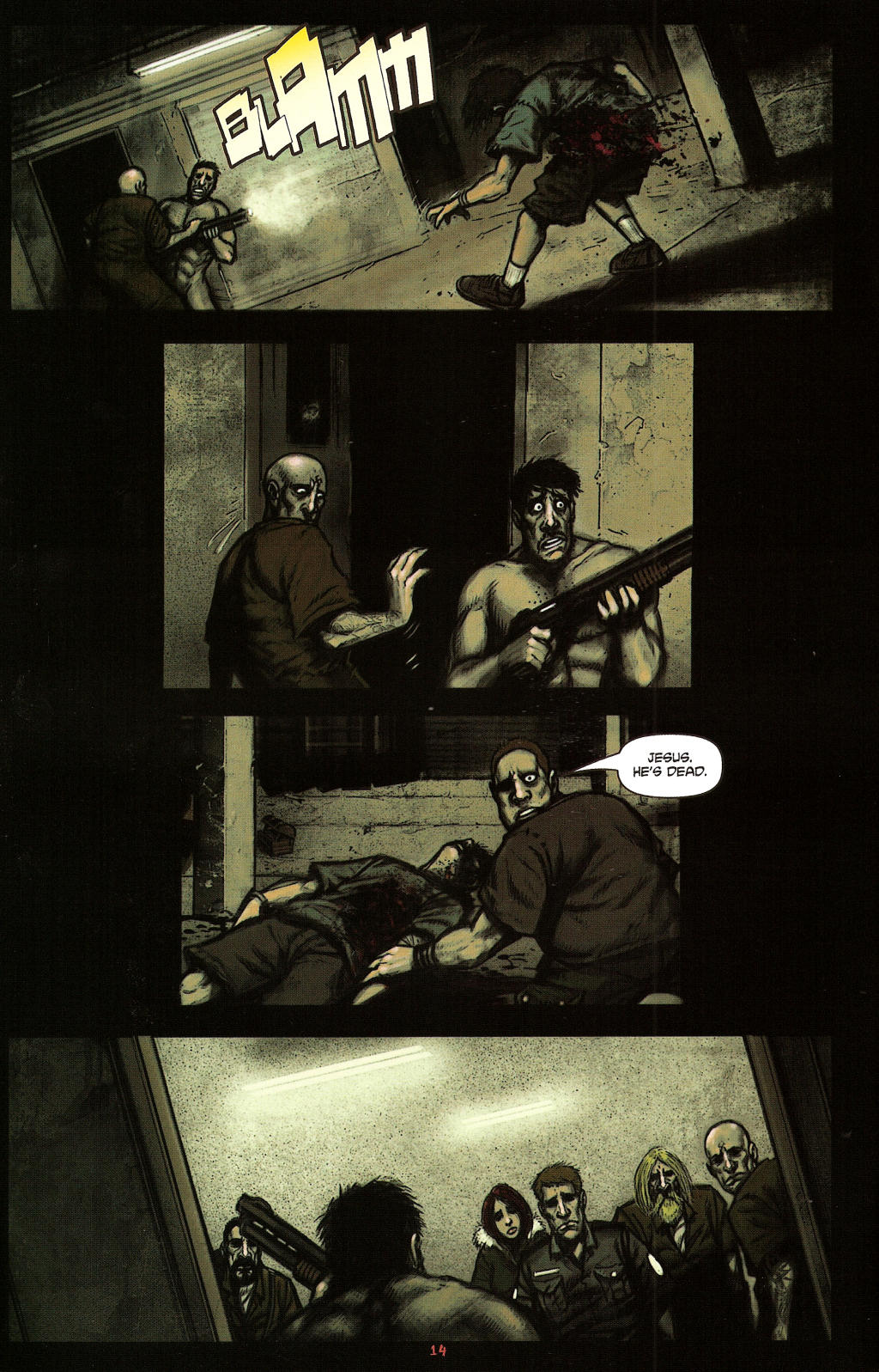 Read online Zombies! Feast comic -  Issue #4 - 16