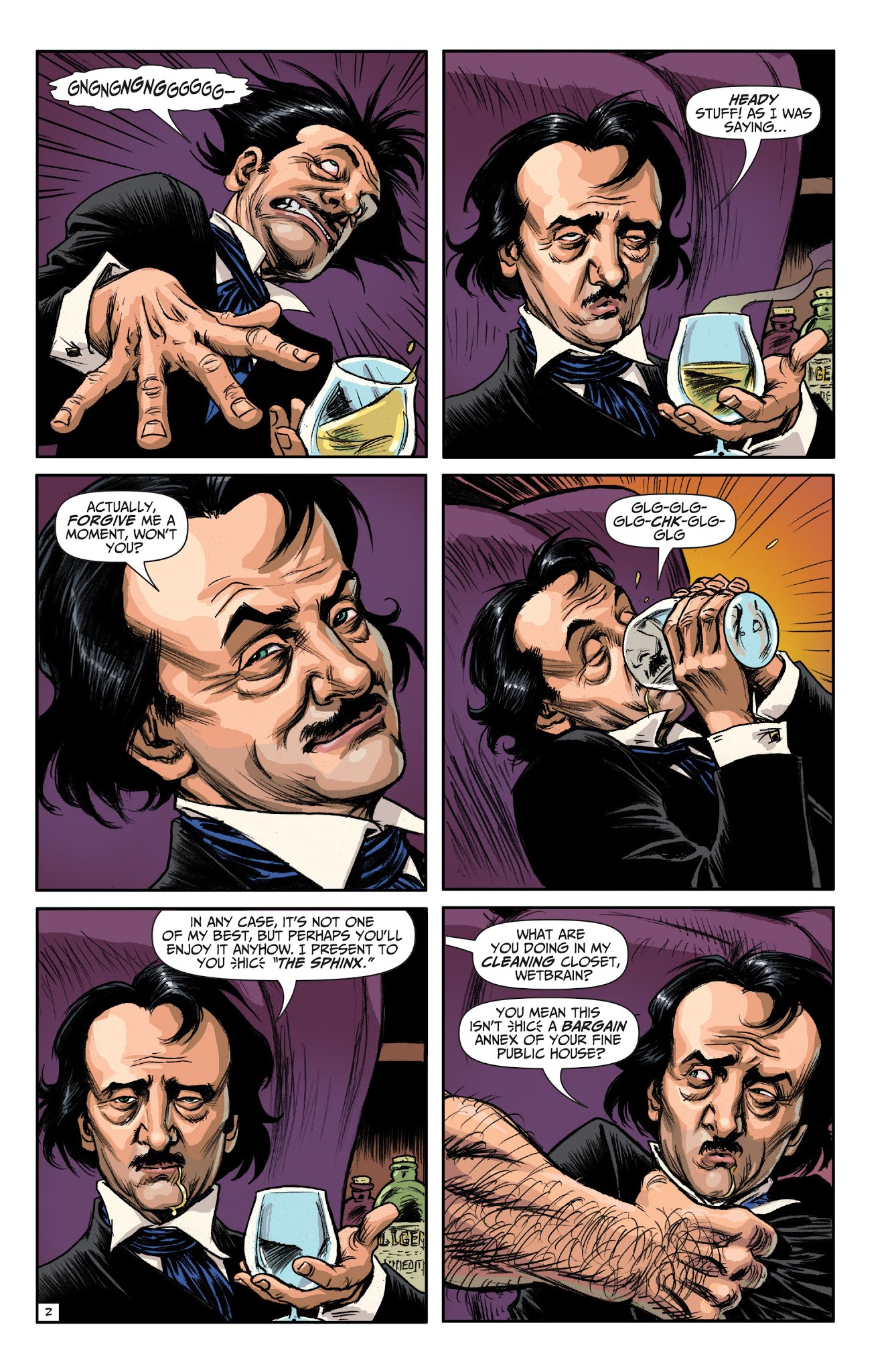 Read online Edgar Allan Poe's Snifter of Terror comic -  Issue #3 - 16