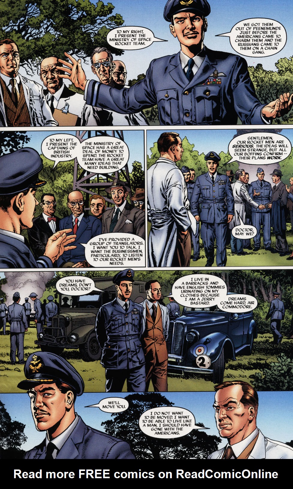 Read online Ministry of Space comic -  Issue #1 - 15