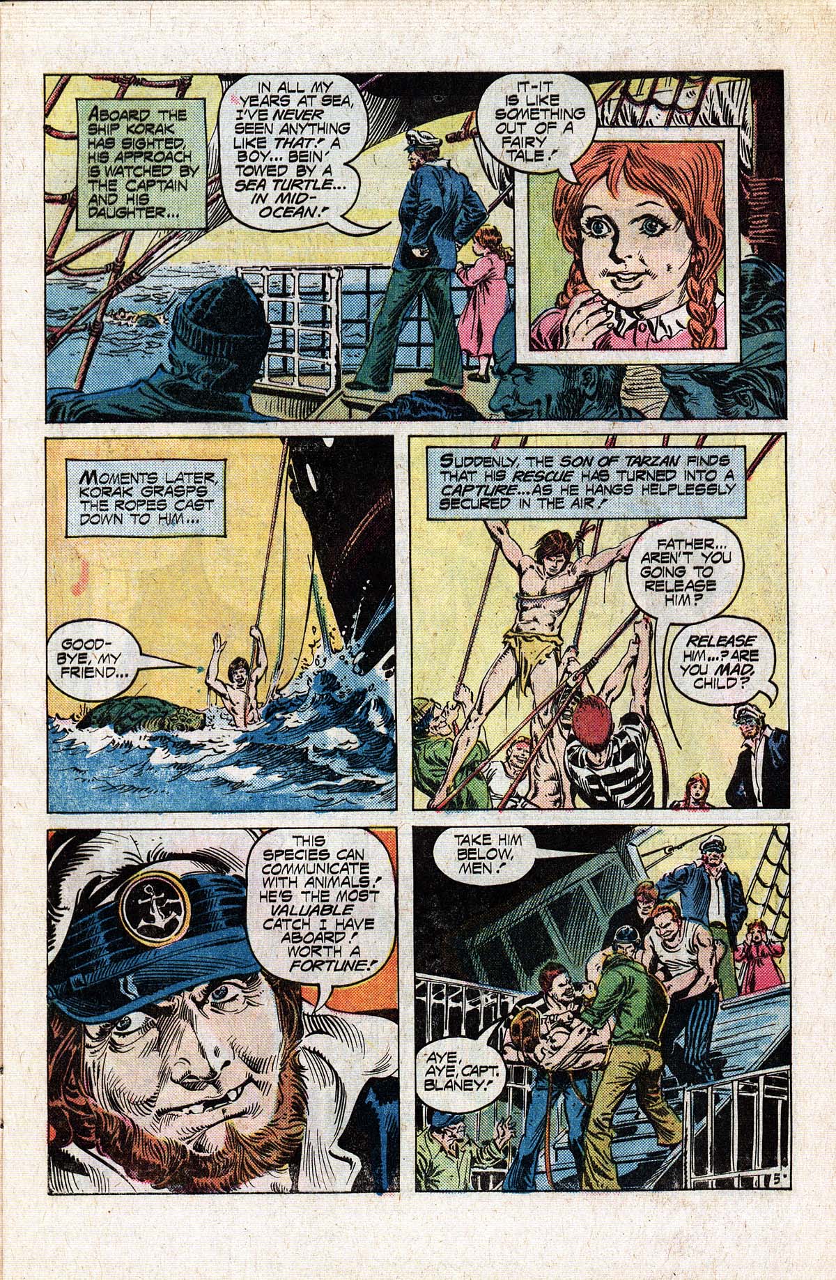 Read online Korak, Son of Tarzan (1972) comic -  Issue #57 - 11