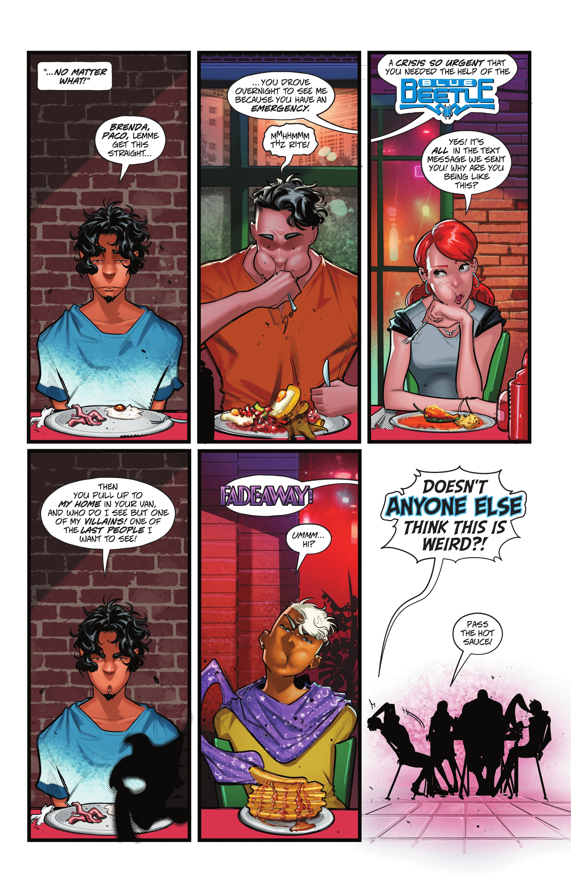 Read online Blue Beetle: Graduation Day comic -  Issue #4 - 5