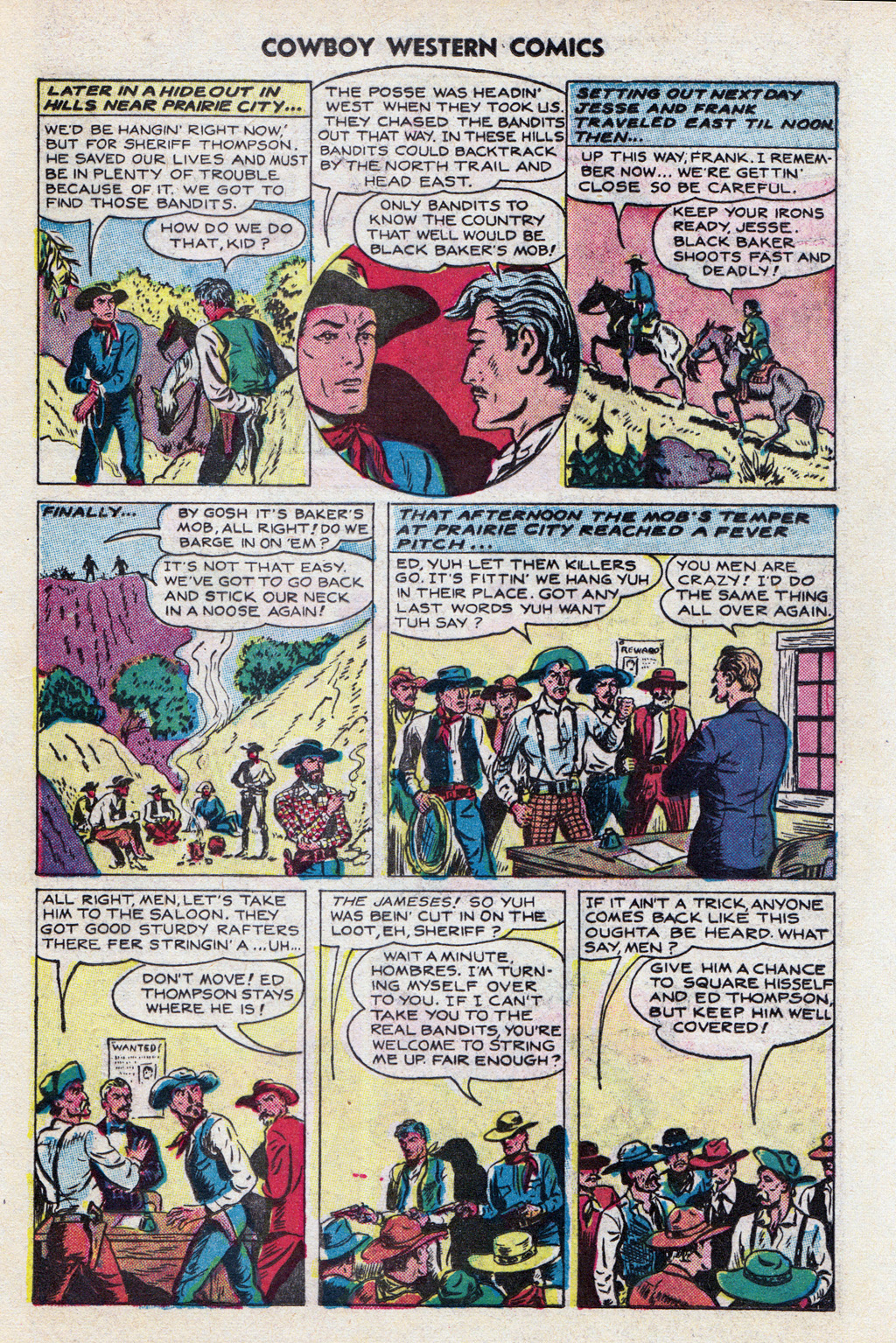 Read online Cowboy Western Comics (1948) comic -  Issue #23 - 9