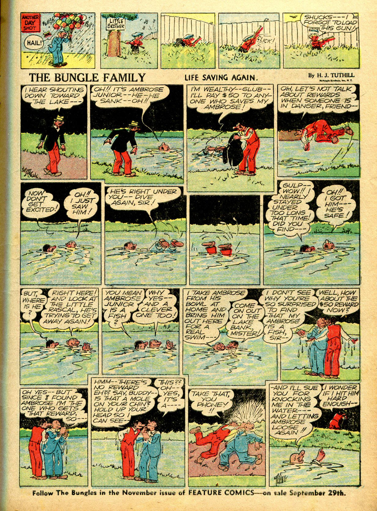 Read online Feature Comics comic -  Issue #25 - 21