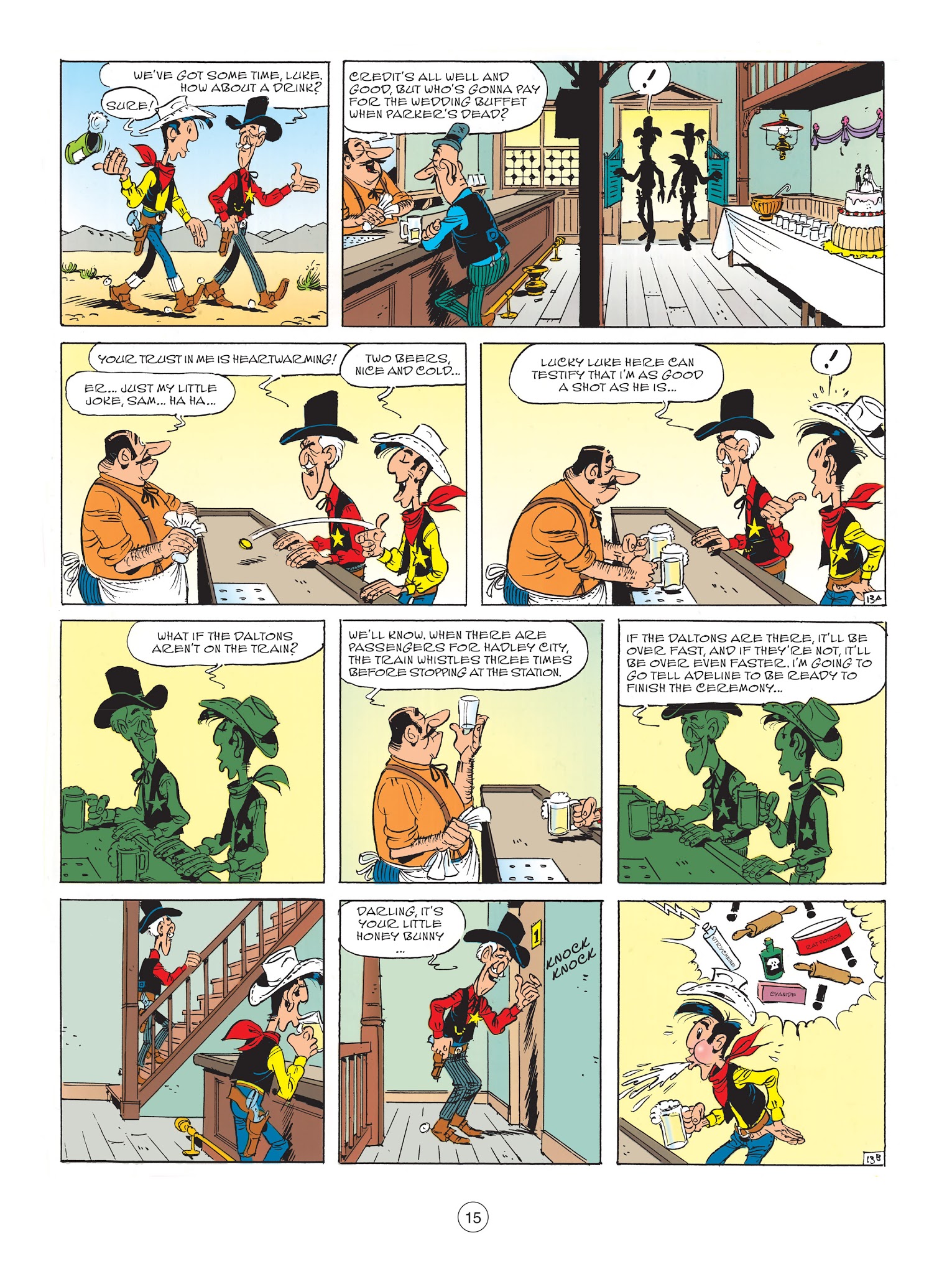 Read online A Lucky Luke Adventure comic -  Issue #64 - 16