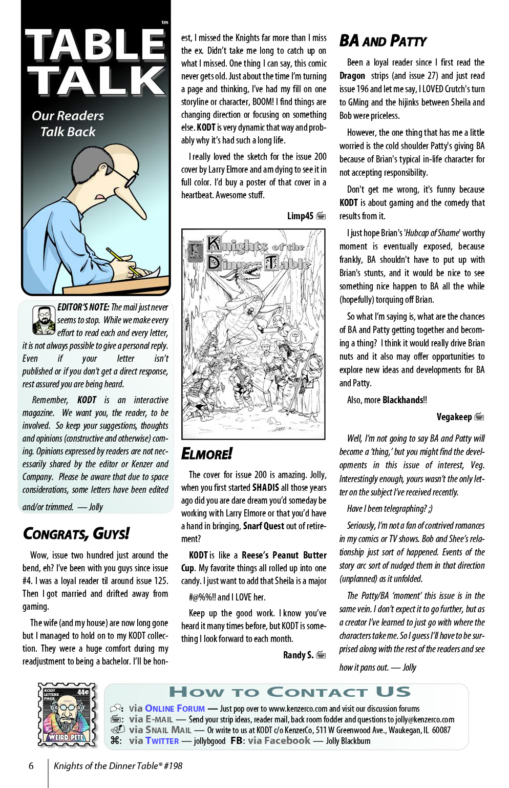 Read online Knights of the Dinner Table comic -  Issue #198 - 8
