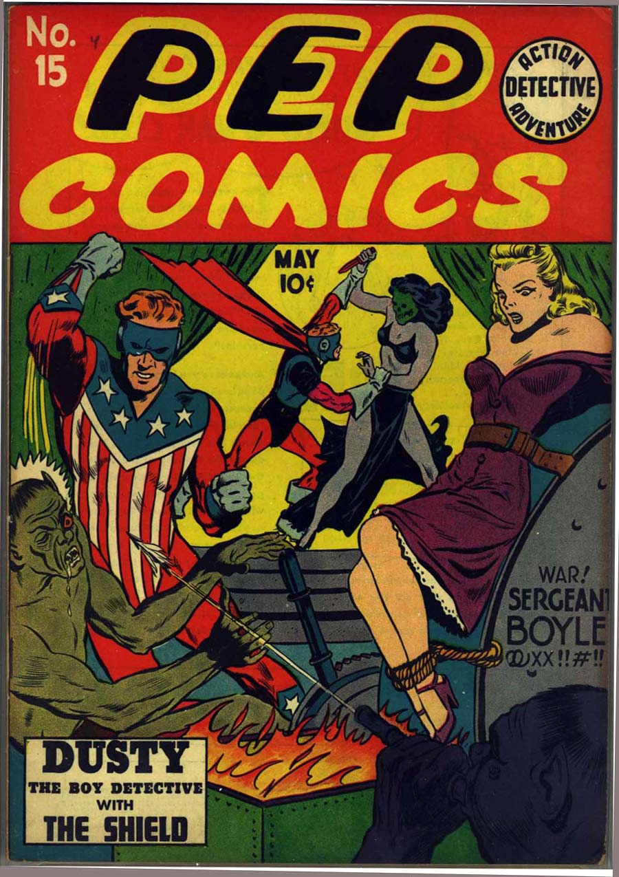 Read online Pep Comics comic -  Issue #15 - 1