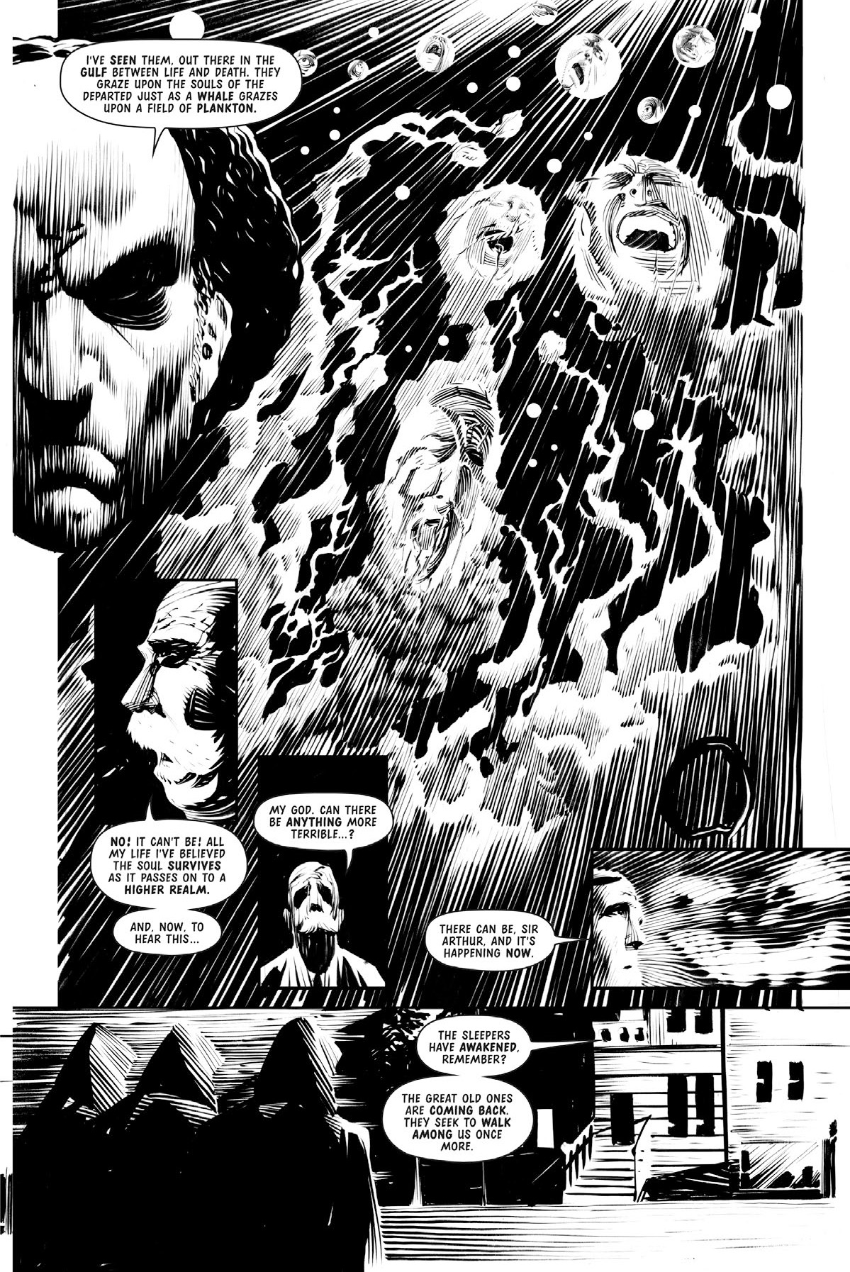 Read online Tharg's Terror Tales Presents Necronauts & A Love Like Blood comic -  Issue # TPB - 24