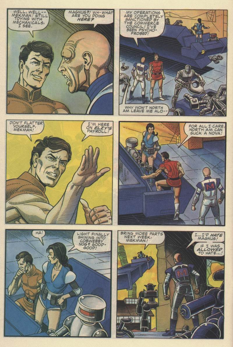 Read online Magnus Robot Fighter (1991) comic -  Issue #18 - 22
