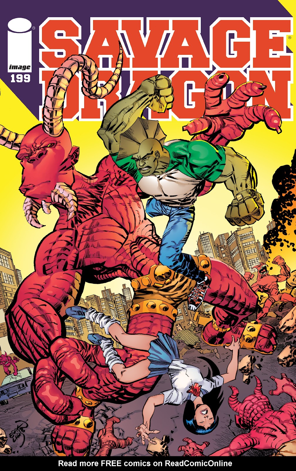The Savage Dragon (1993) issue 199 - Page 1