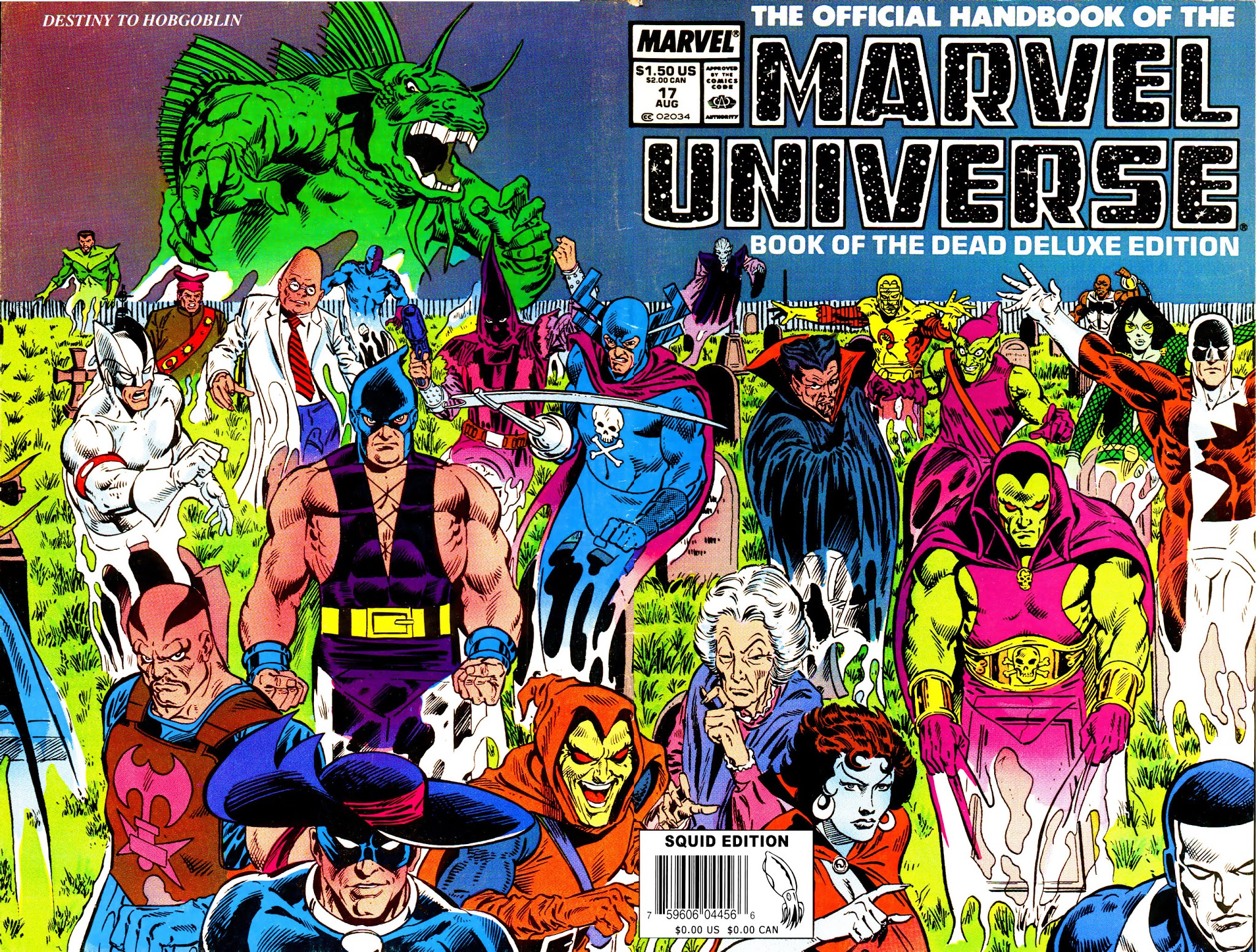 Read online The Official Handbook of the Marvel Universe Deluxe Edition comic -  Issue #17 - 1