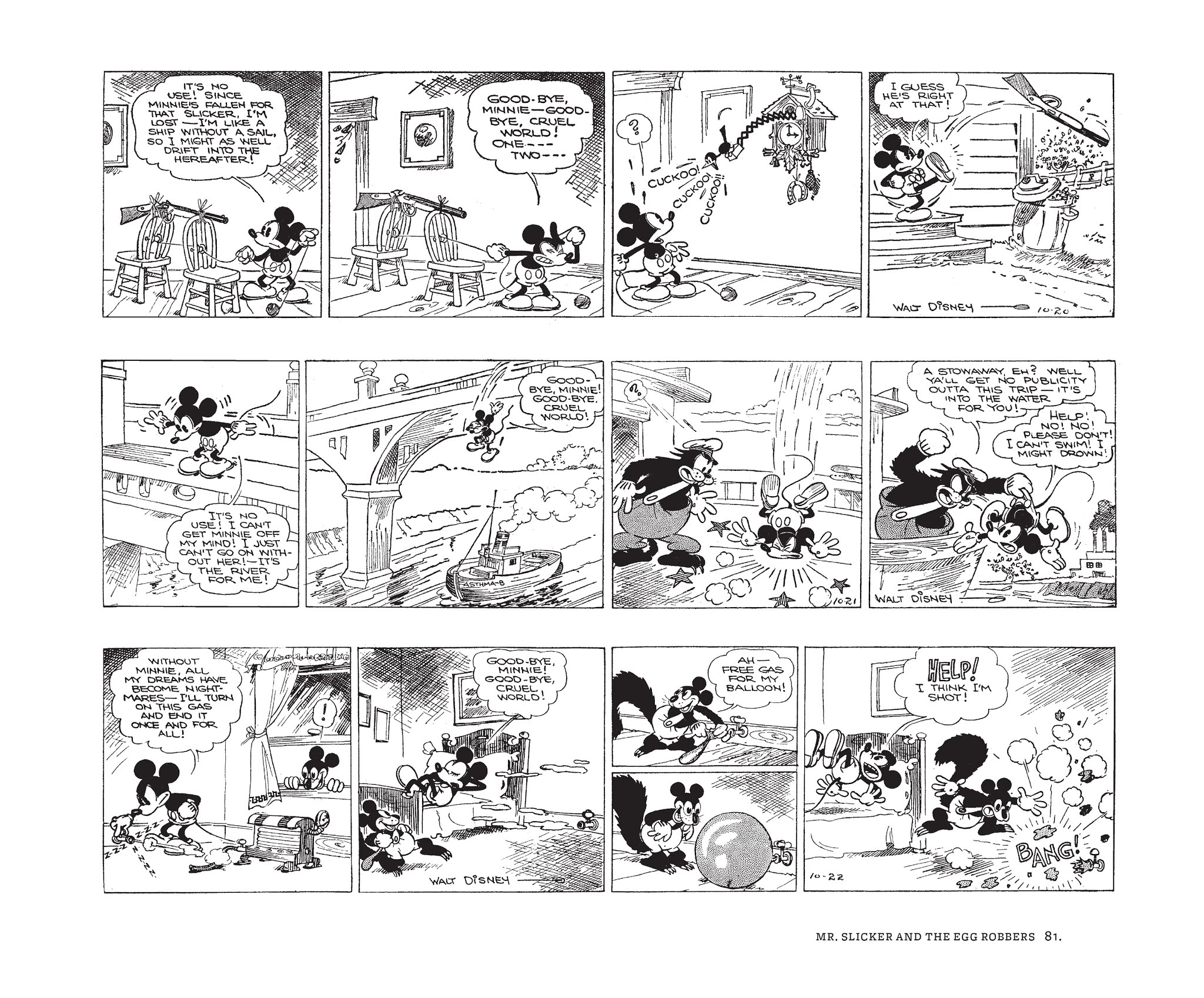 Read online Walt Disney's Mickey Mouse by Floyd Gottfredson comic -  Issue # TPB 1 (Part 1) - 81