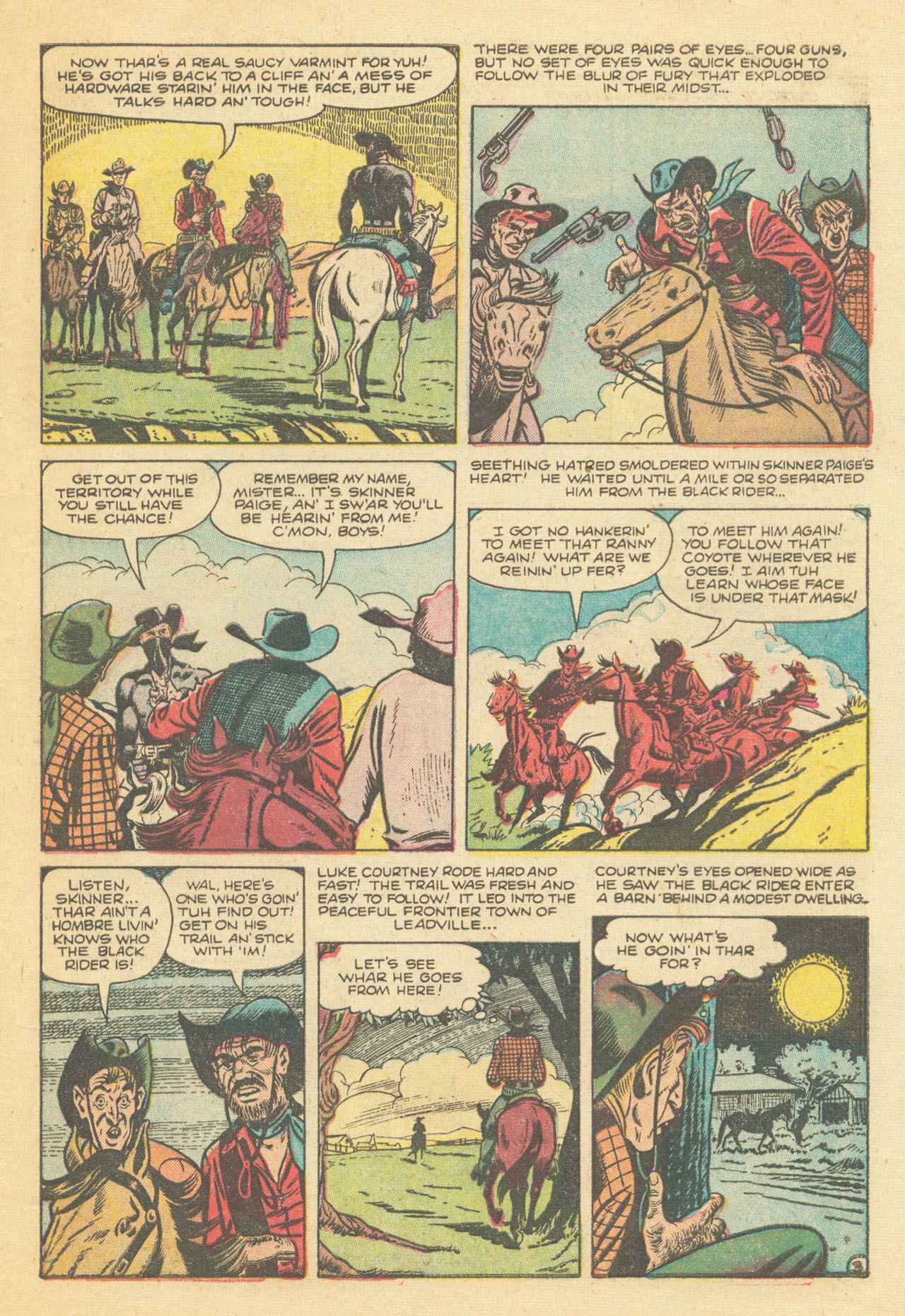 Read online Western Tales of Black Rider comic -  Issue #28 - 29