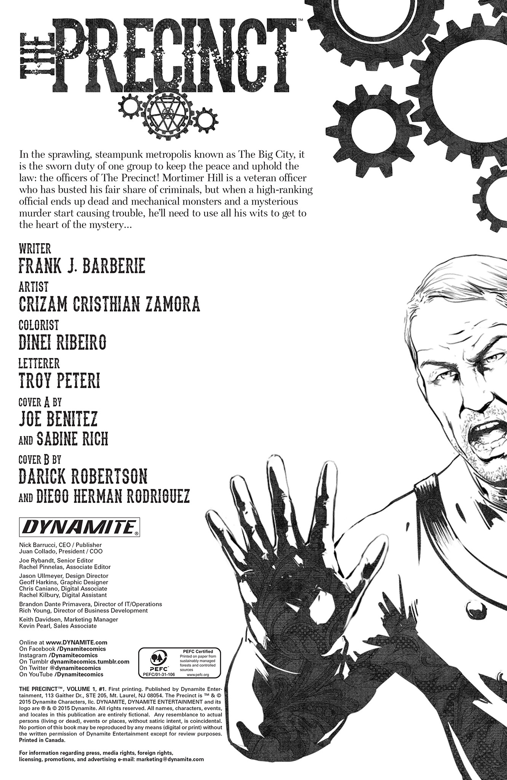 Read online The Precinct comic -  Issue #1 - 3