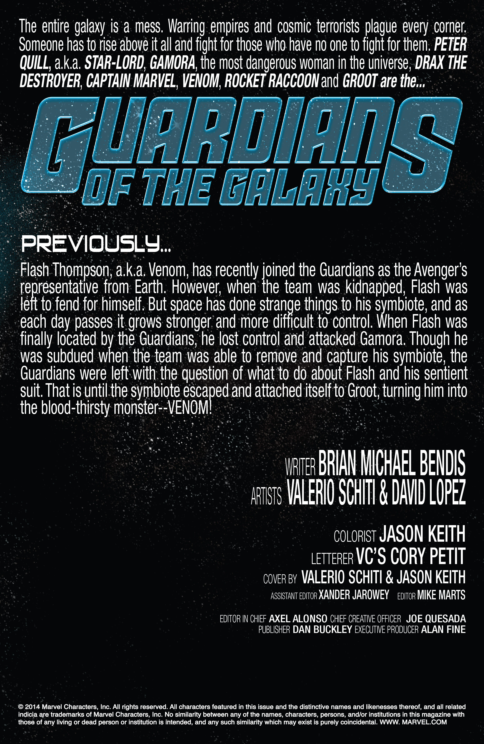 Read online Guardians of the Galaxy (2013) comic -  Issue #22 - 2